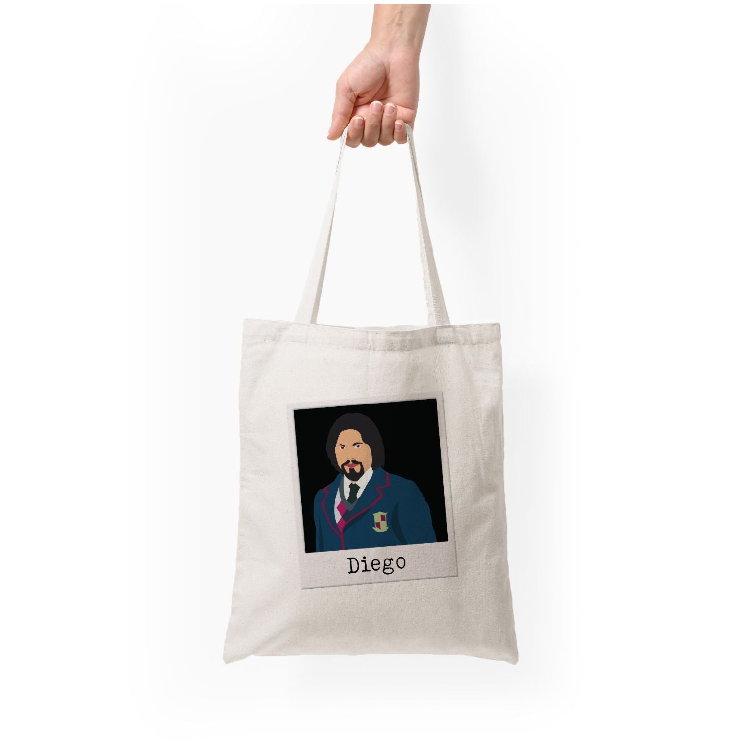 Sticker Diego - Umbrella Academy Tote Bag