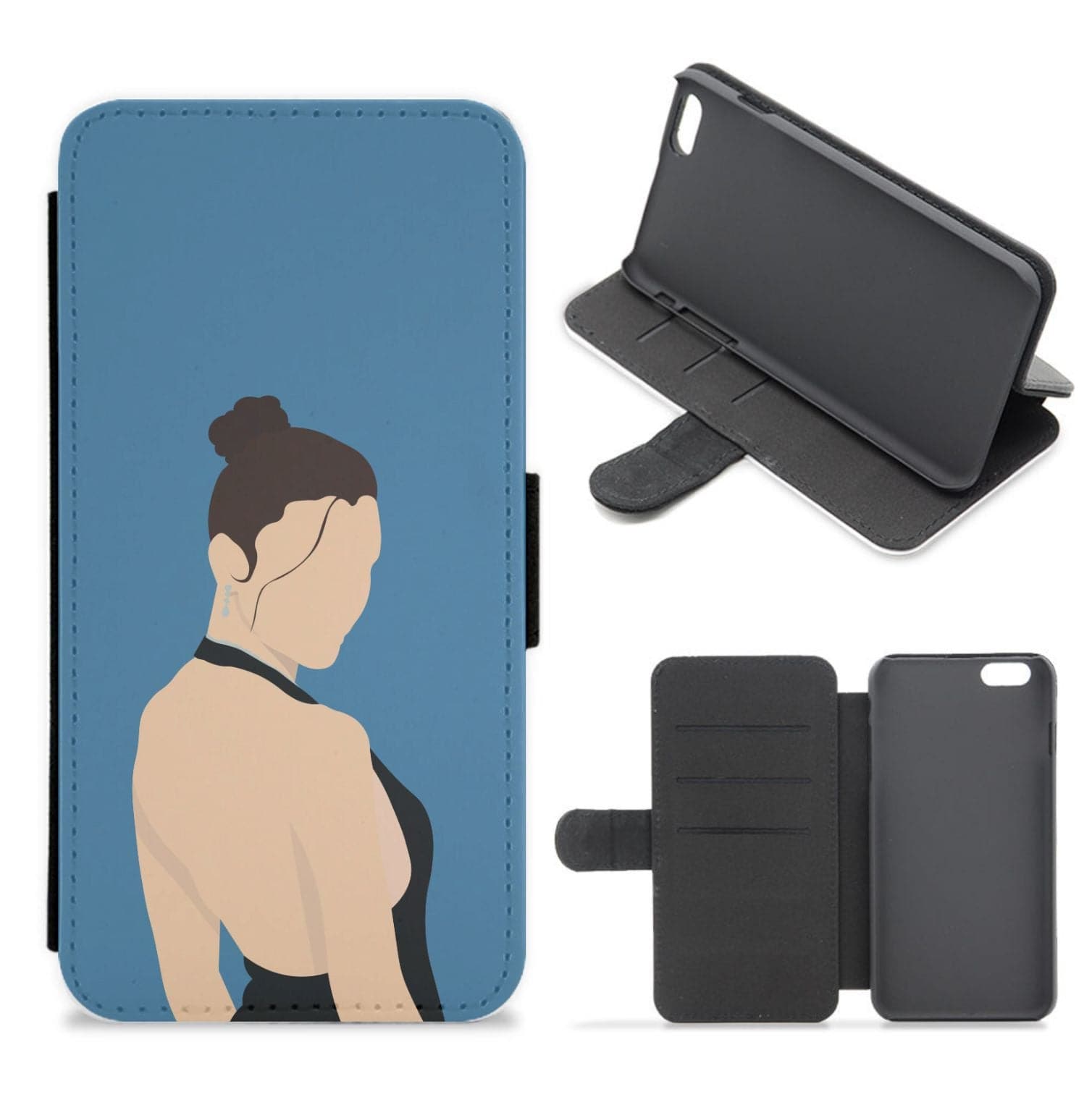 Black Dress - Chamberlain Flip / Wallet Phone Case