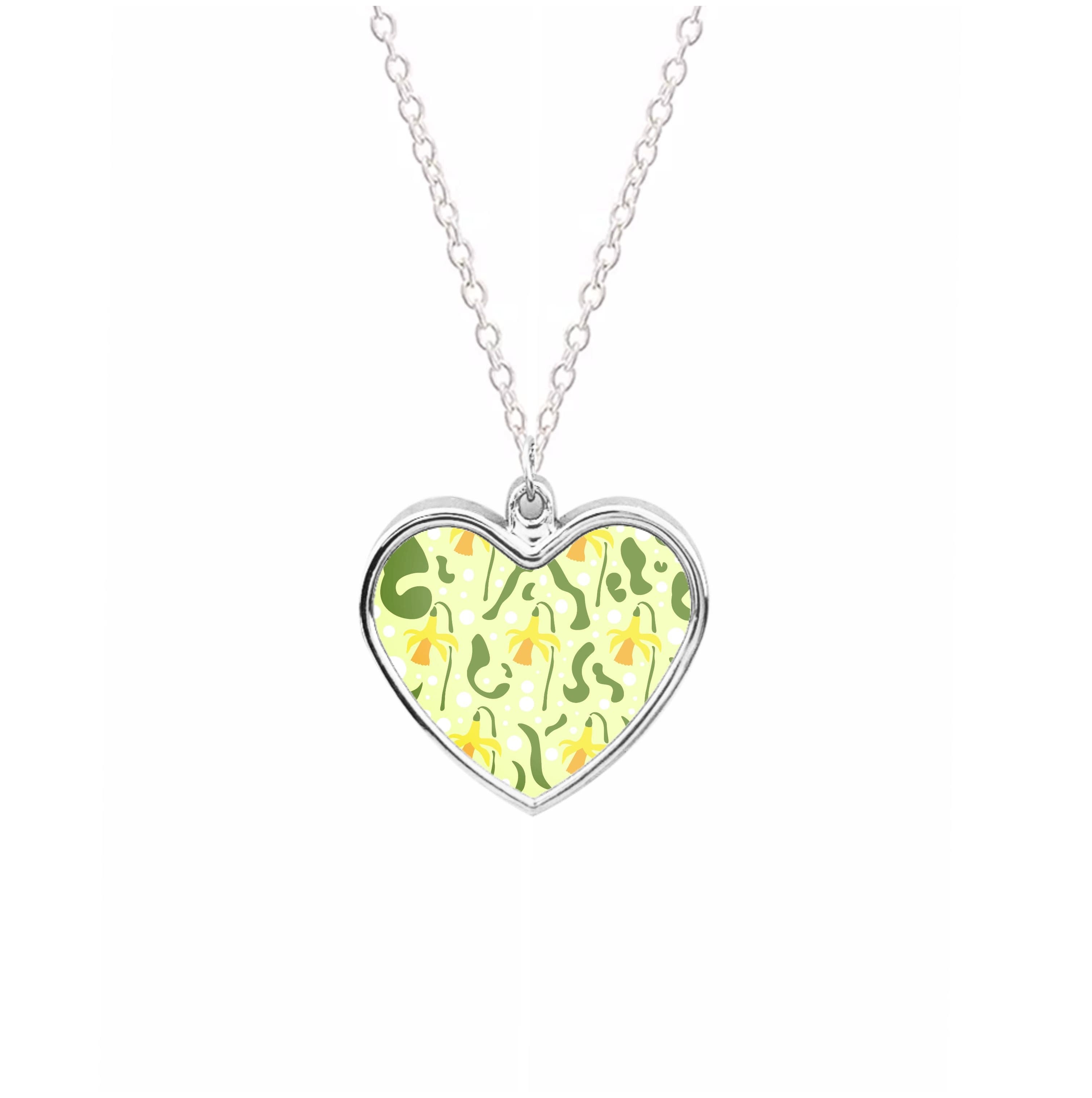 Daffodil Pattern - Floral Necklace