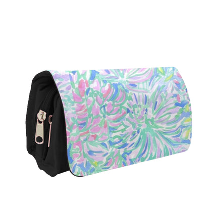 Colourful Floral Painting Pencil Case