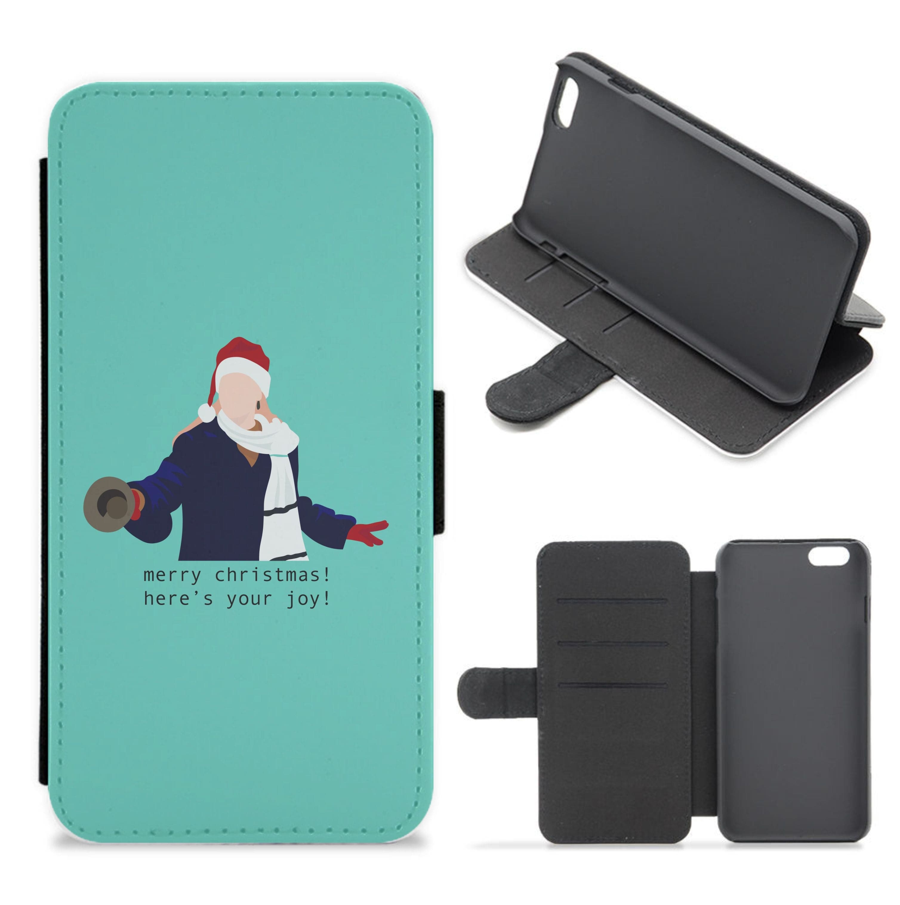 Merry Christmas! Here's Your Joy - Friends Flip / Wallet Phone Case