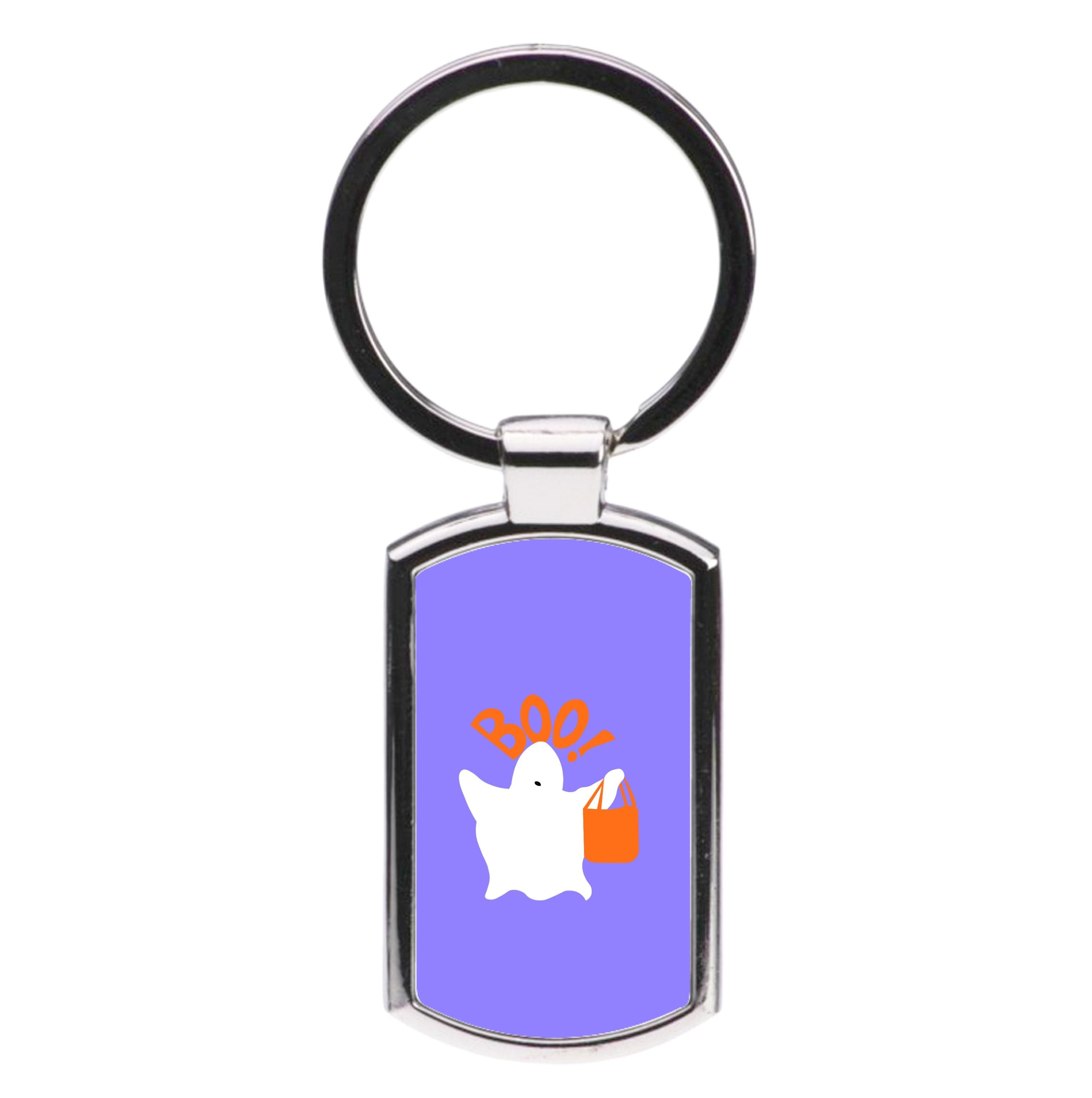 Ghost Boo! - Halloween Luxury Keyring