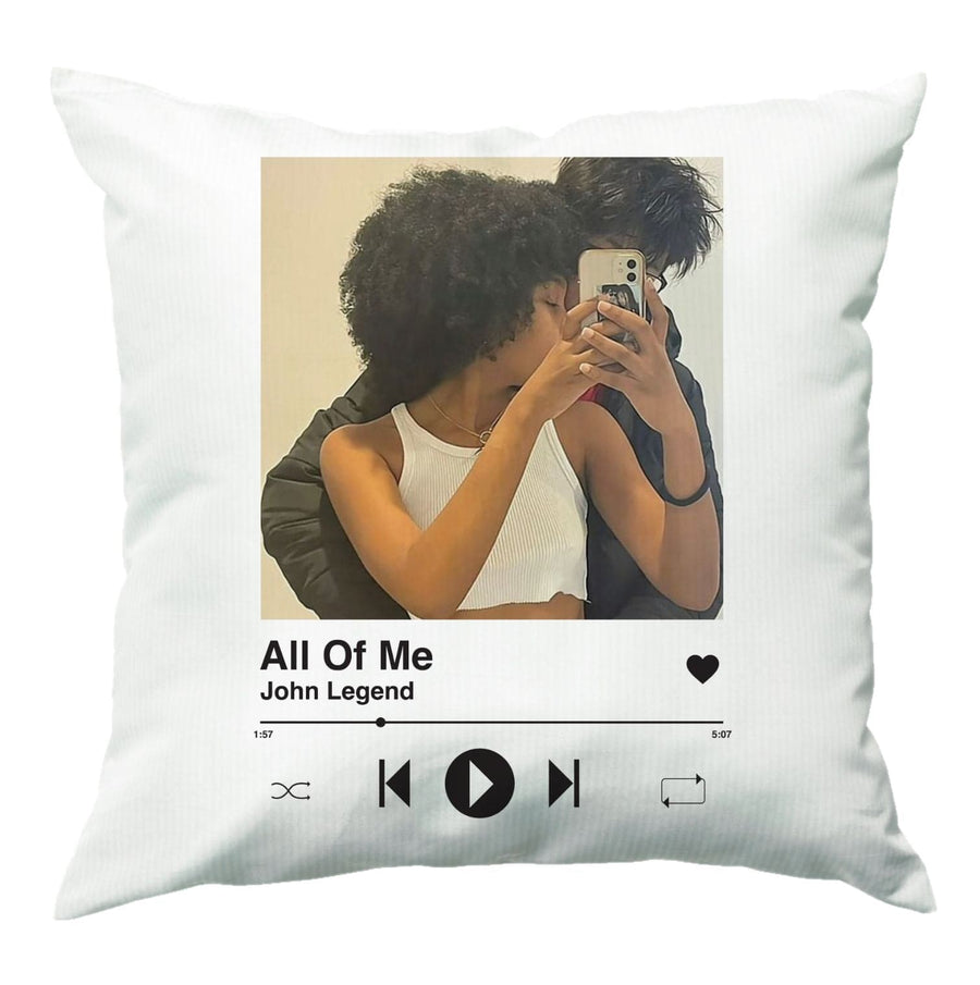 Album Cover - Personalised Couples Cushion
