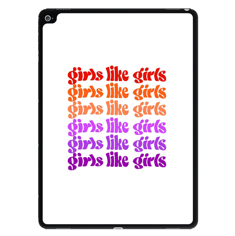 Girls like girls - Pride iPad Case