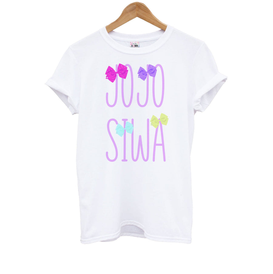 Name - JoJo Siwa Kids T-Shirt