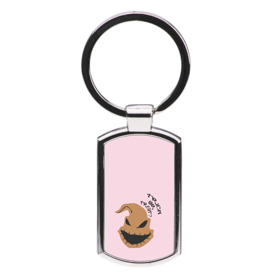 Trick Or Treat? - The Nightmare Before Christmas Luxury Keyring