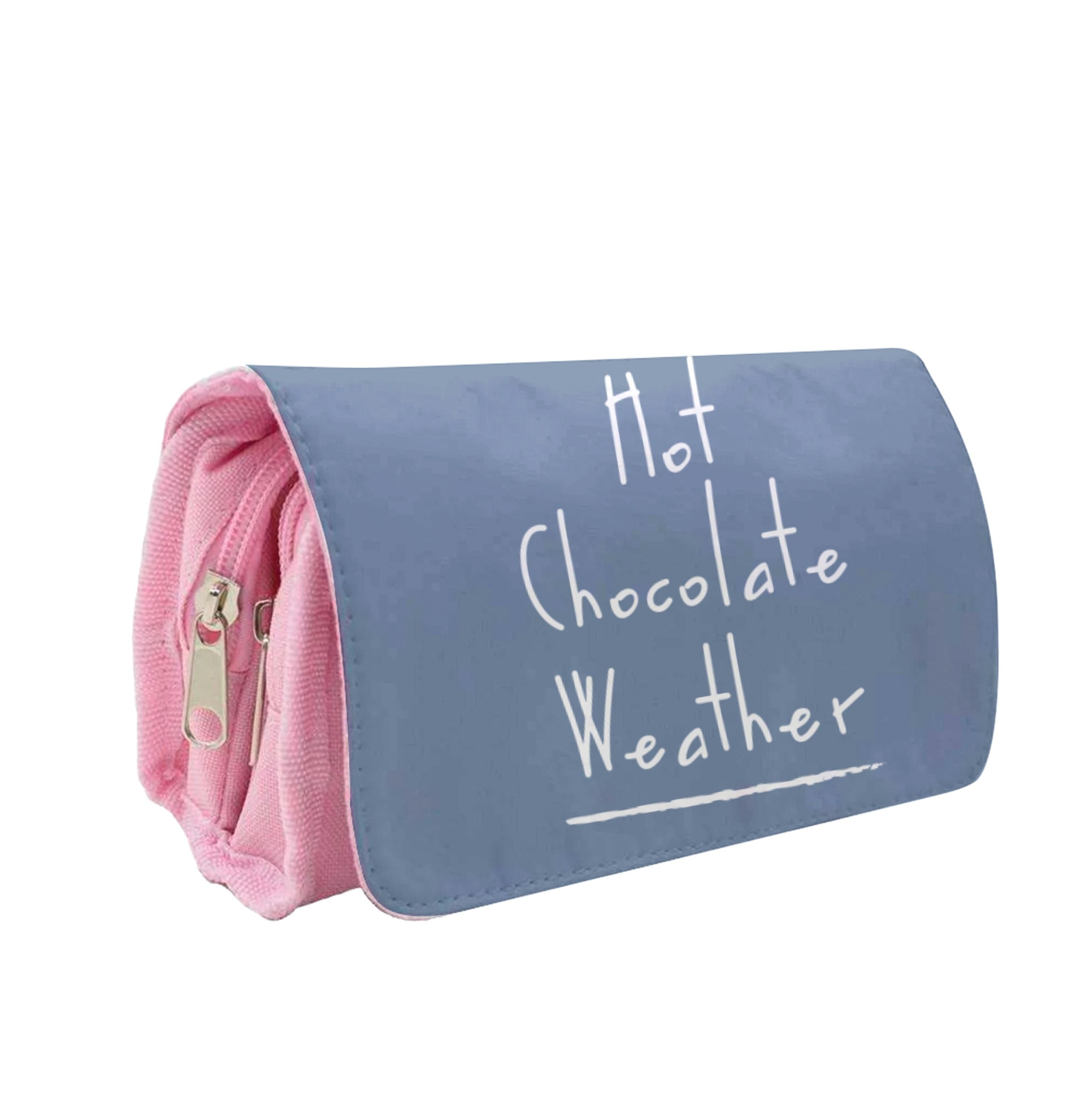 Hot Chocolate Weather Pencil Case