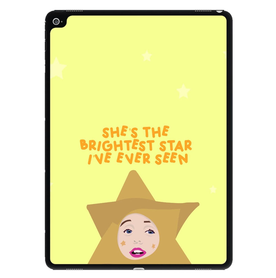 She's The Brightest Star I've Ever Seen - Christmas iPad Case