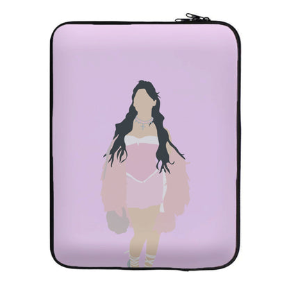 Pink Dress - Nessat Laptop Sleeve