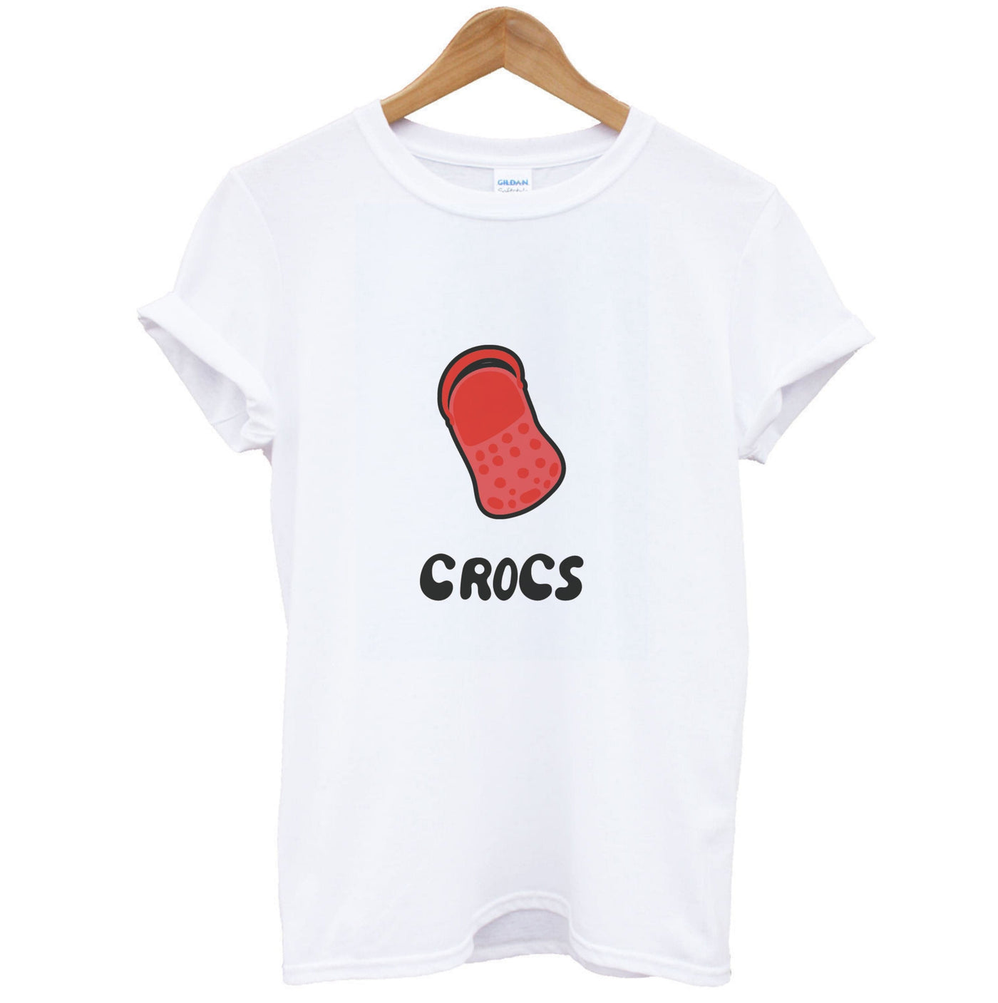 Red - Crocs T-Shirt