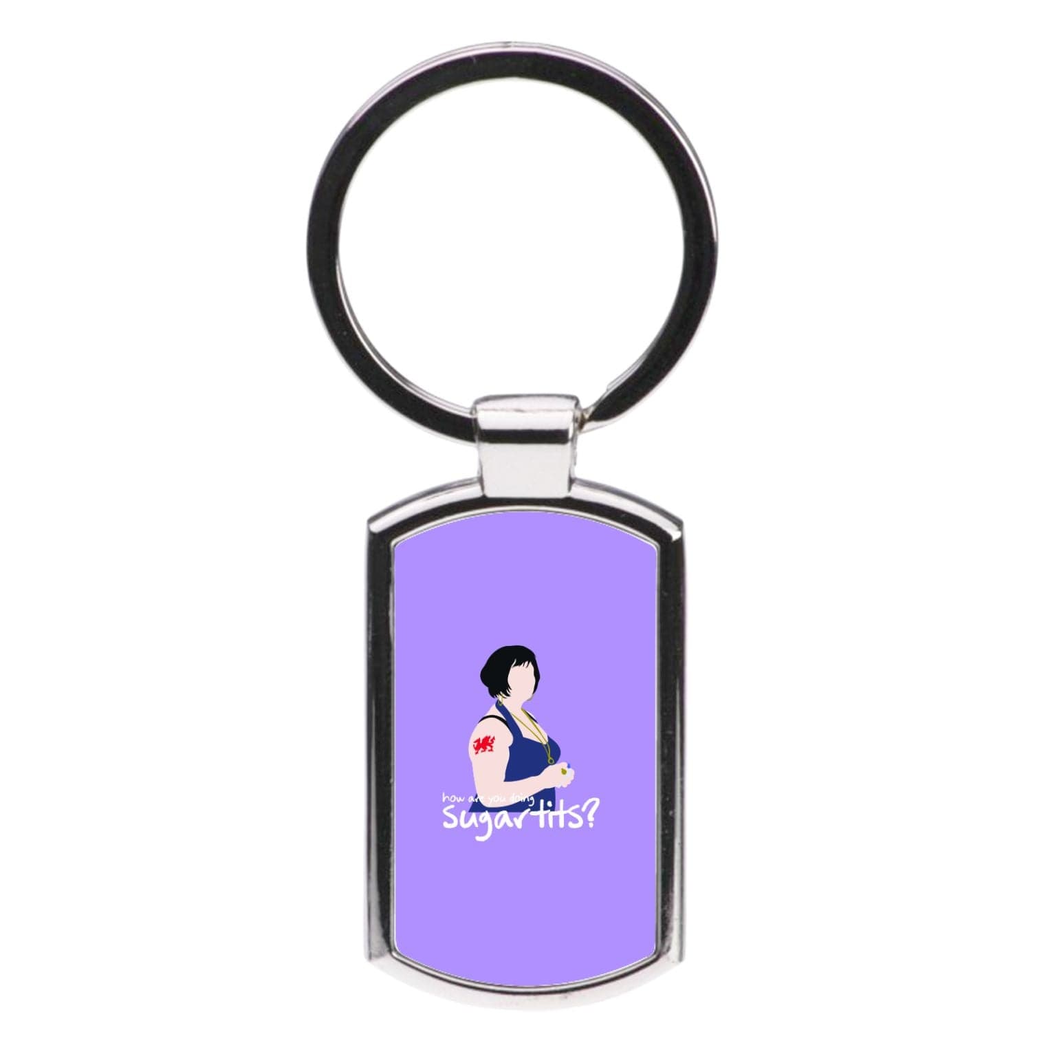 How You Doing? Luxury Keyring