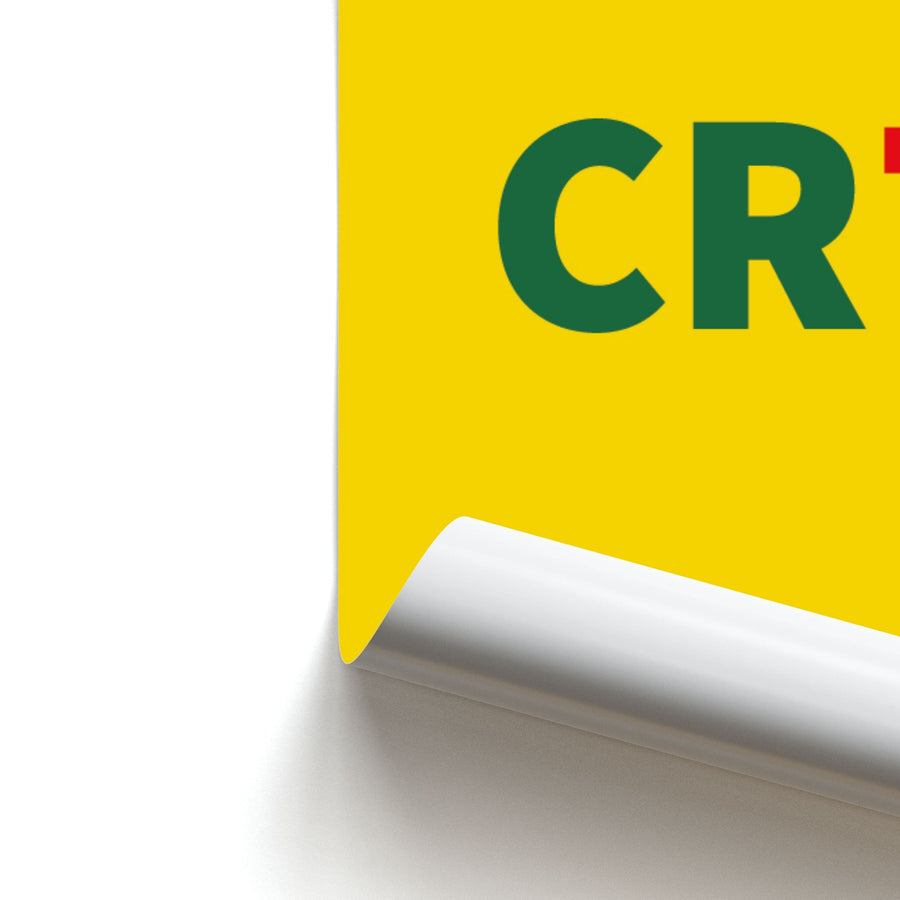 CR7 Logo - Ronaldo Poster