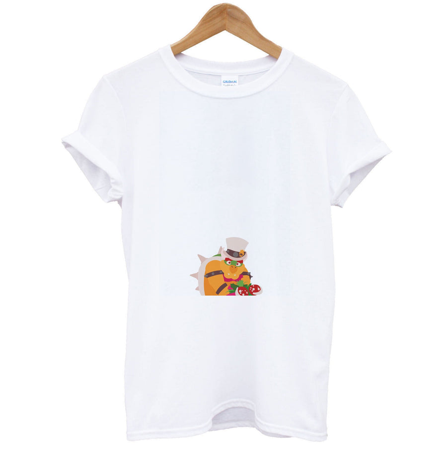 Boswer Dressed Up - The Super Mario Bros T-Shirt