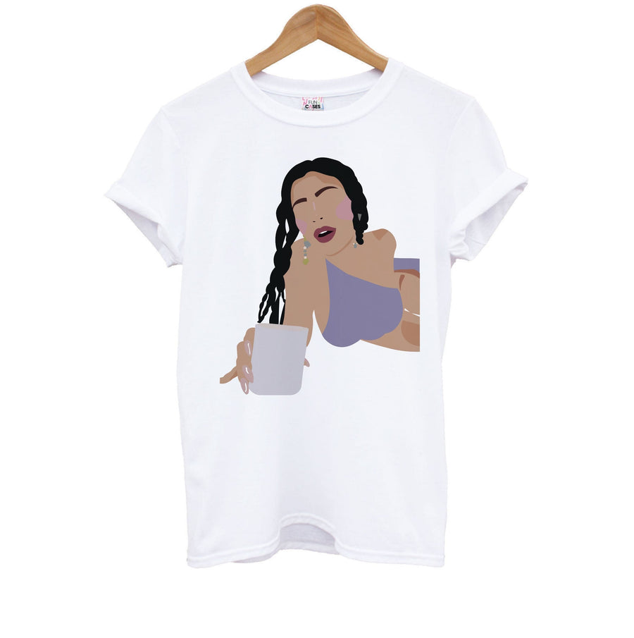 Faceless Kylie Jenner Kids T-Shirt