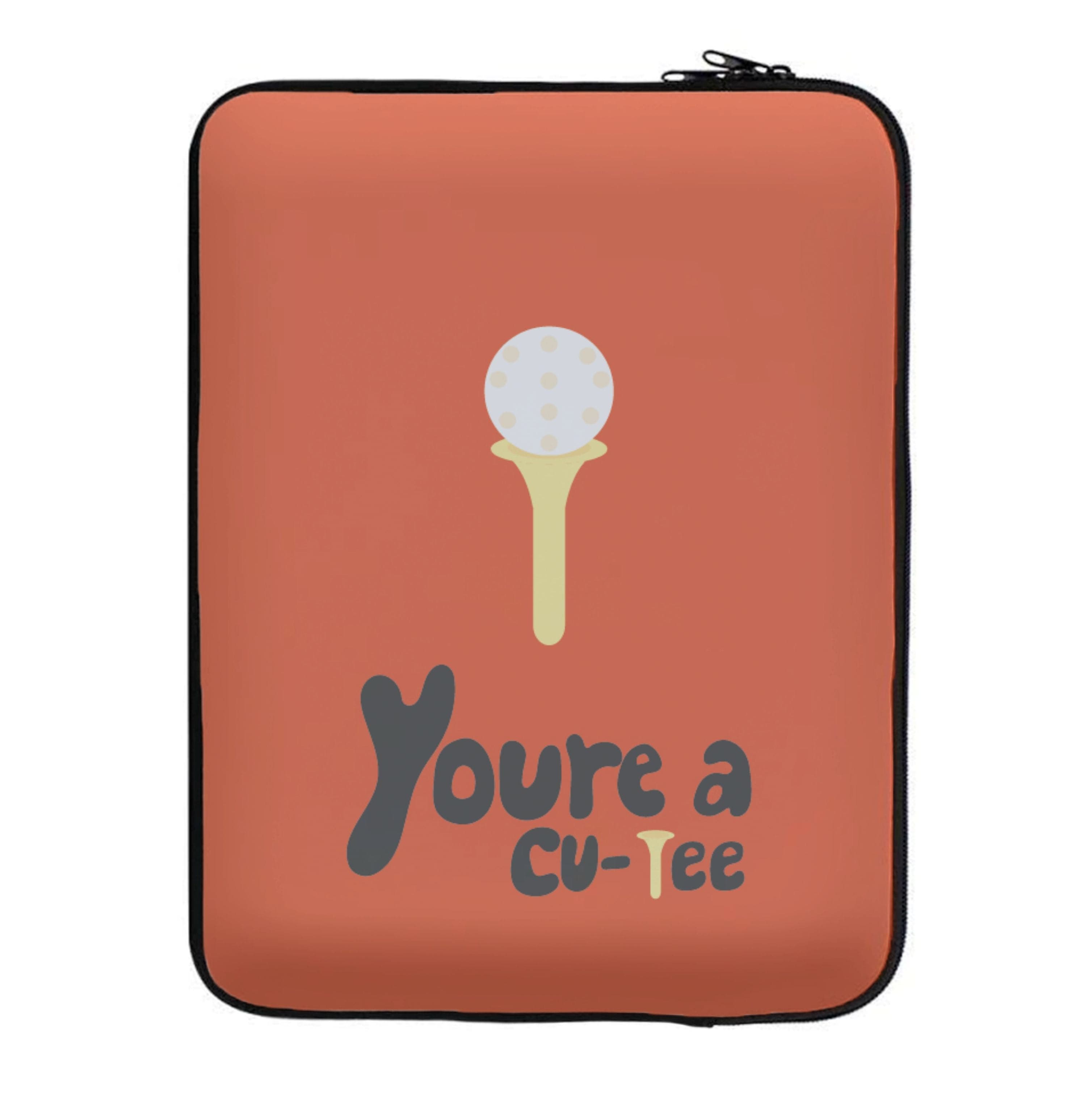 You're a cu-tee - Golf Laptop Sleeve