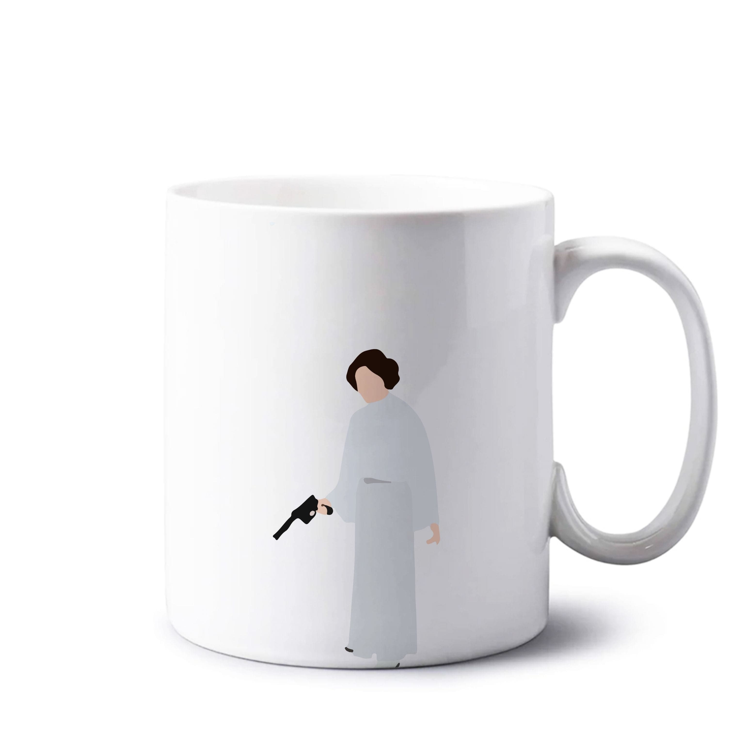 Leia Faceless With Gun Mug