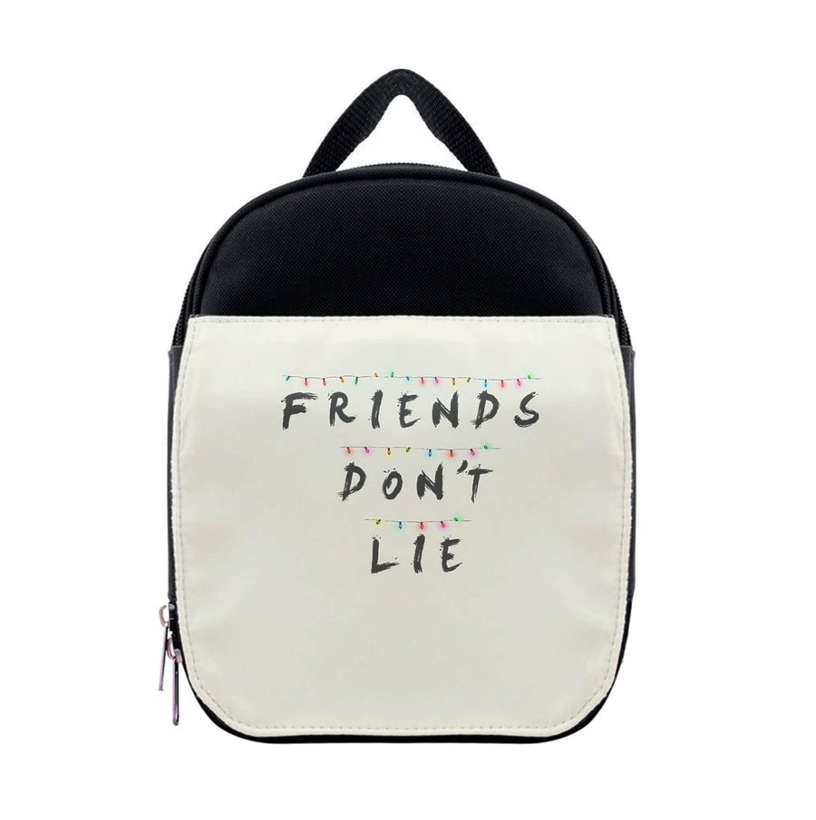 Friends Don't Lie Lights - Stranger Things Lunchbox
