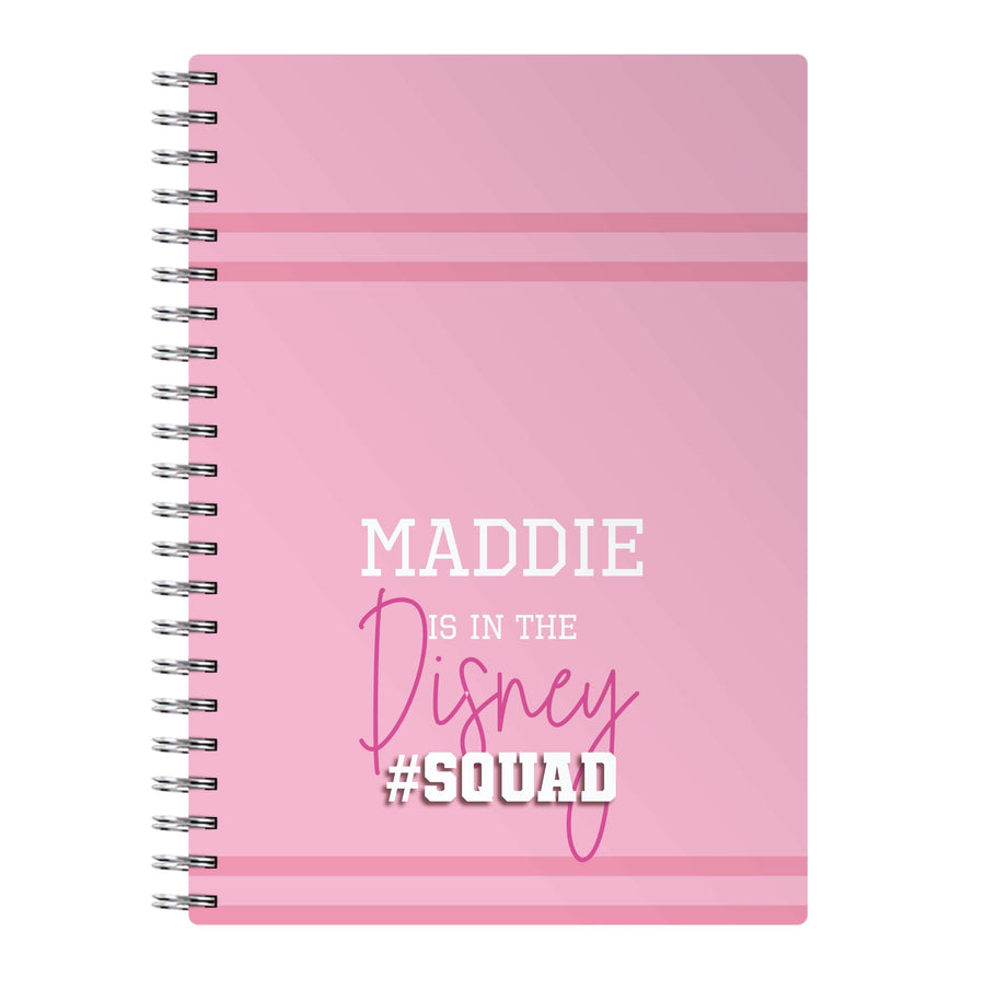 Disney Squad - Personalised Disney  Notebook