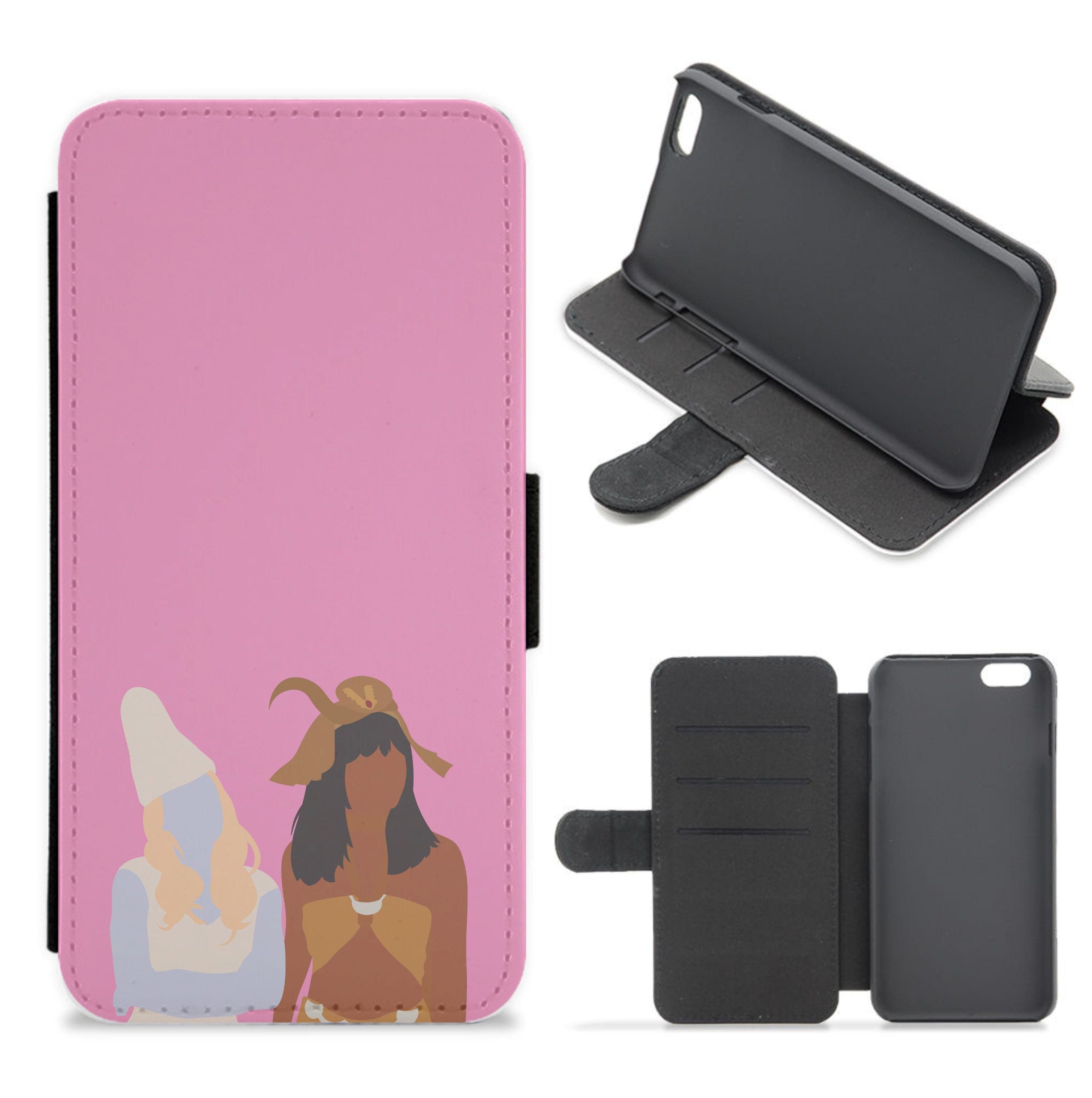 Zayday And Chanel - Halloween Queens Flip / Wallet Phone Case