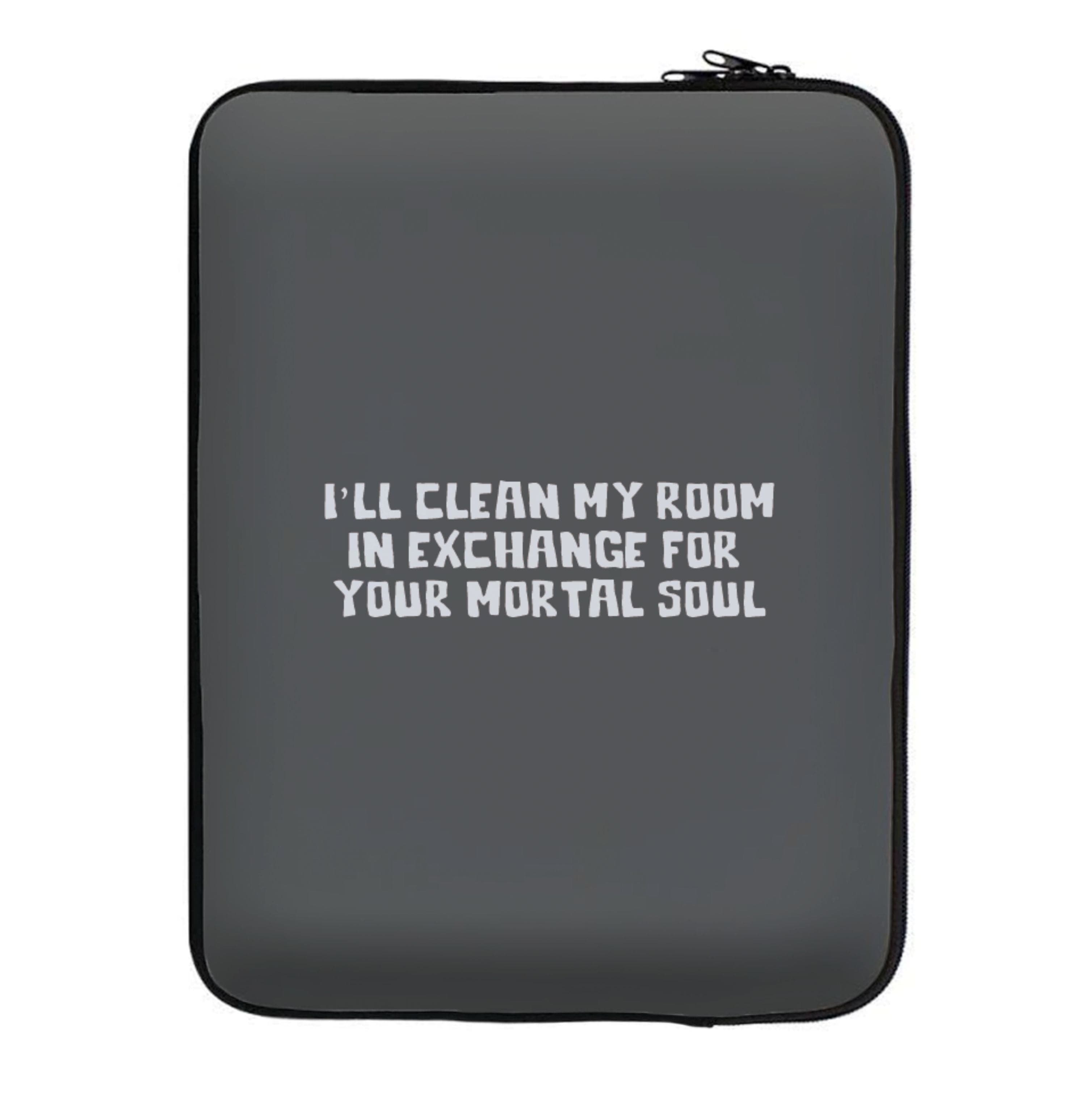 I'll Clean My Room In Exchange Wednesday Laptop Sleeve