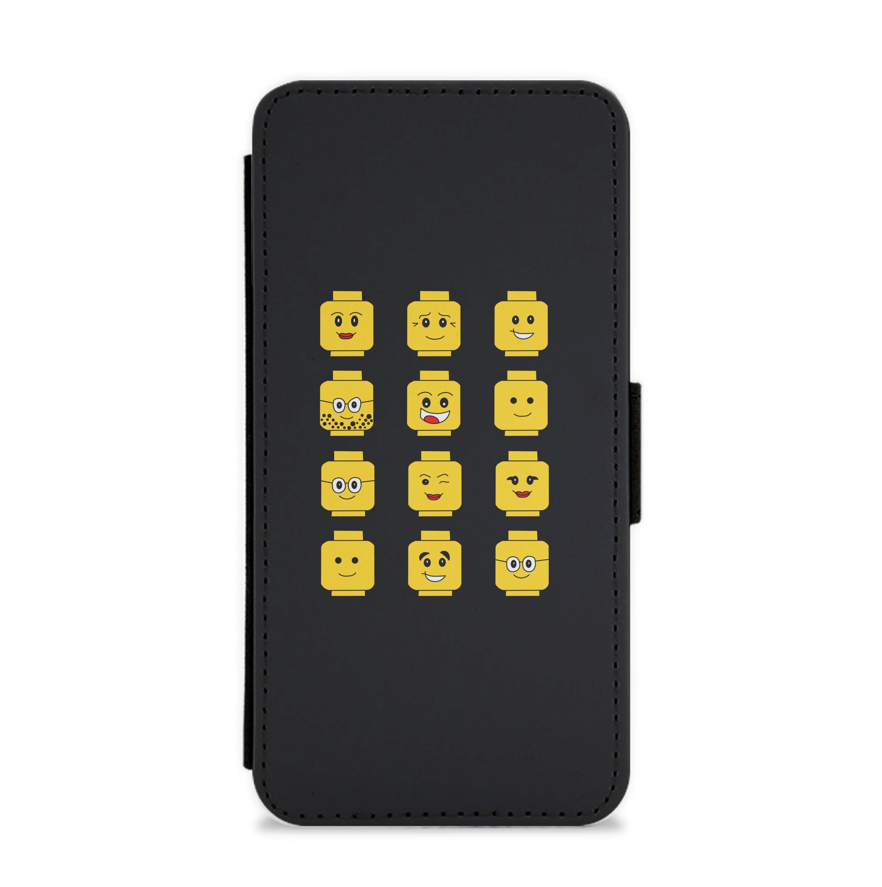 Characters - Bricks Flip / Wallet Phone Case