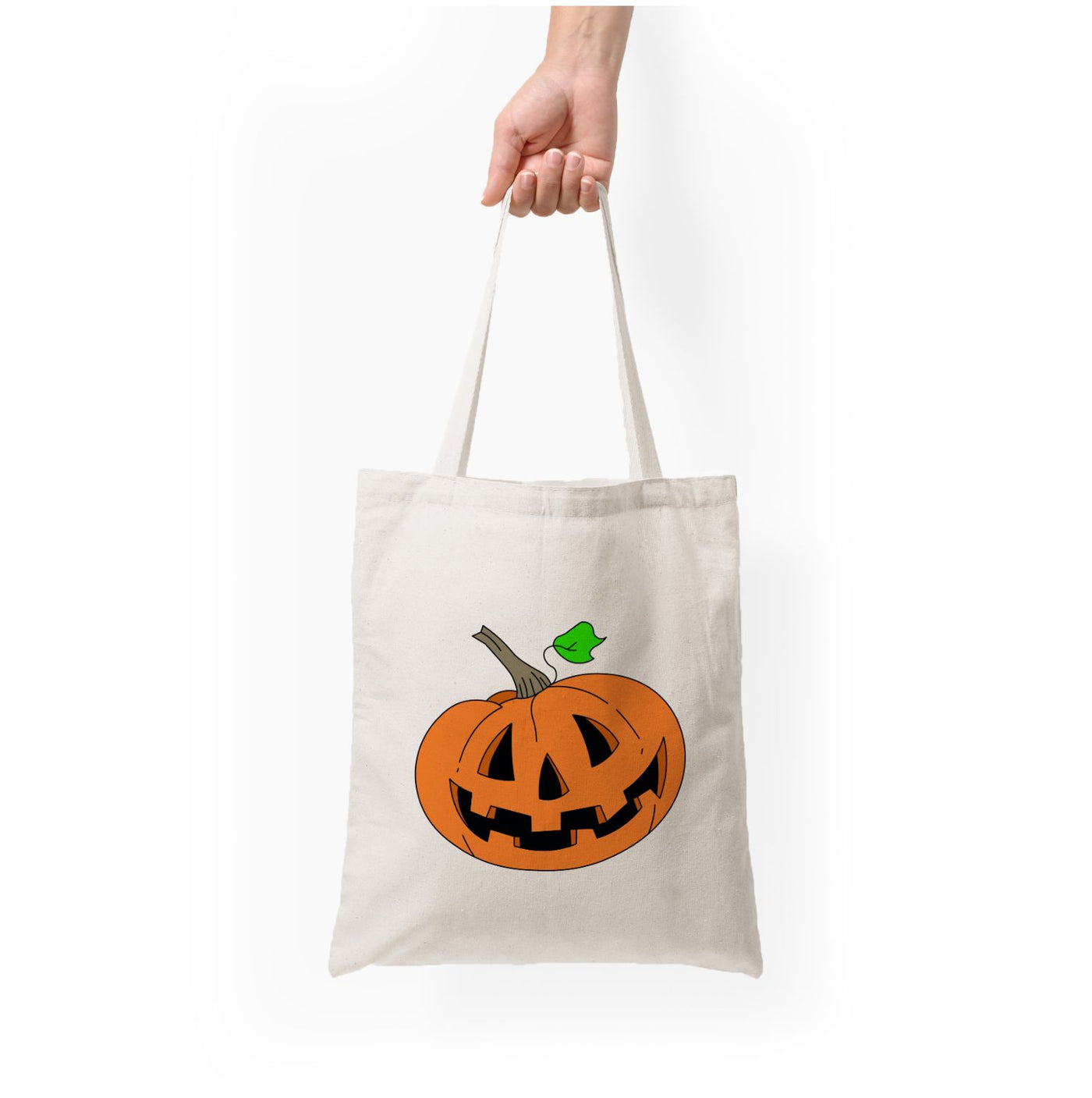 Pumpkin Green - Halloween Tote Bag