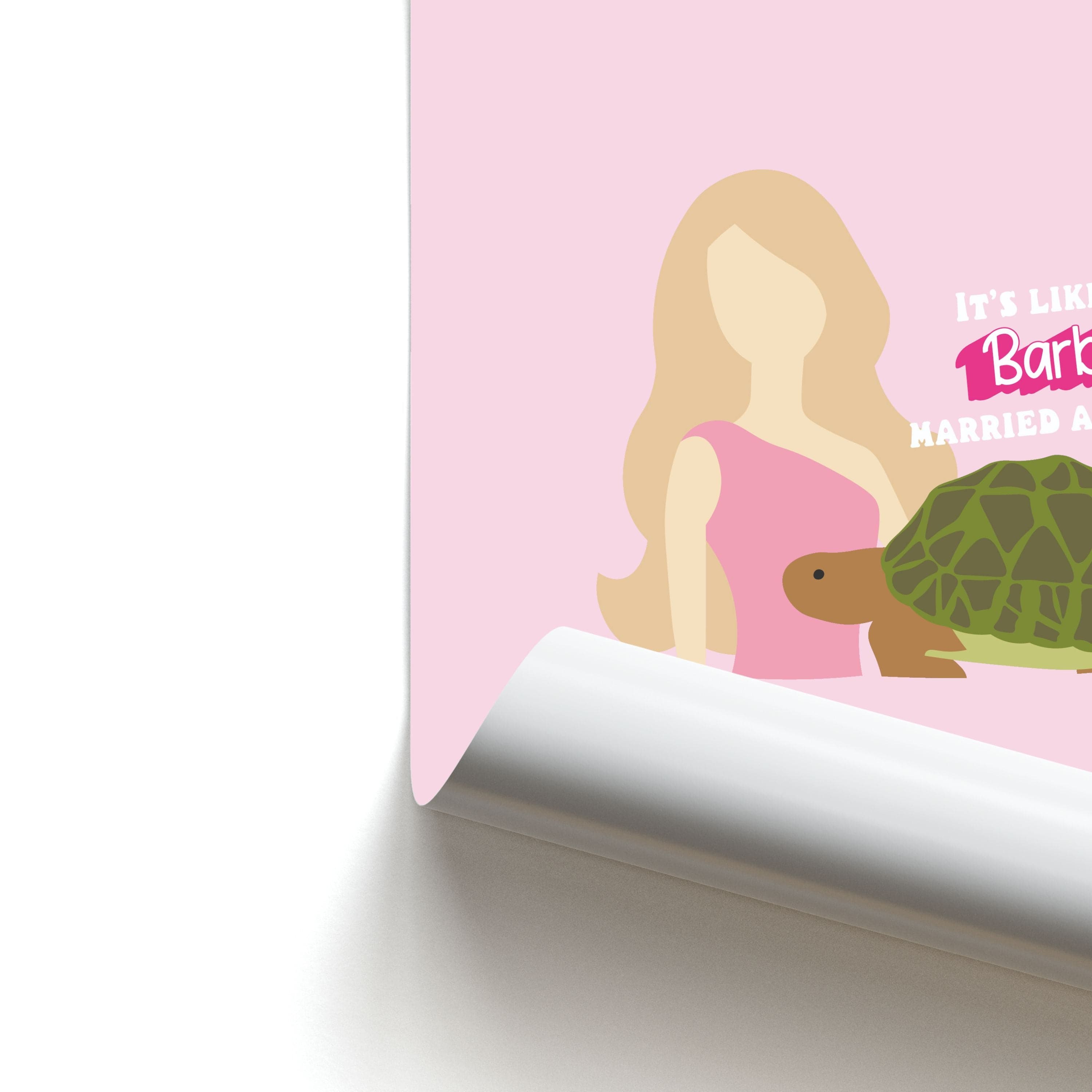 Married A Turtle - Sheldon Poster