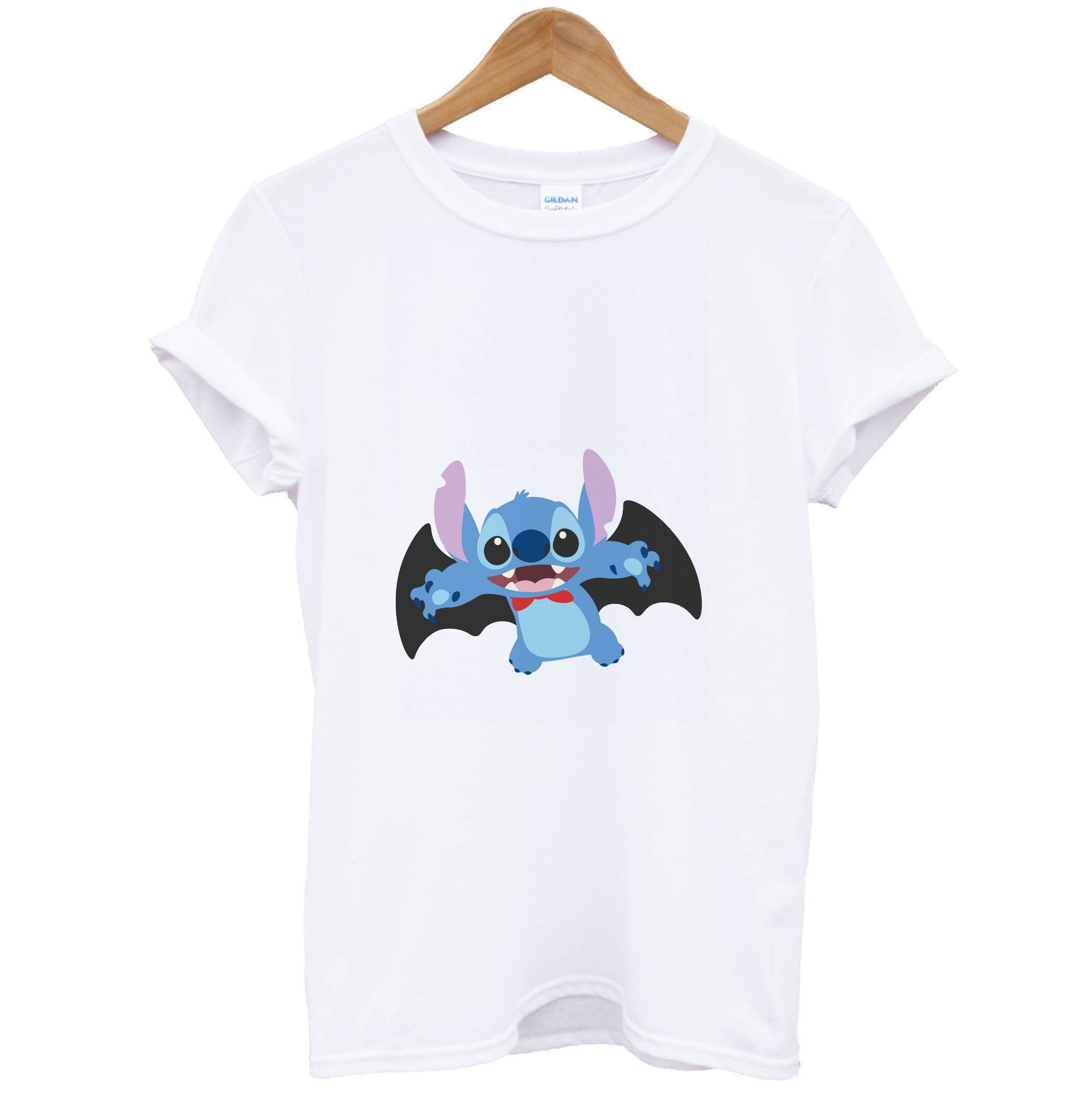 Vampire Alien Blue Halloween T-Shirt