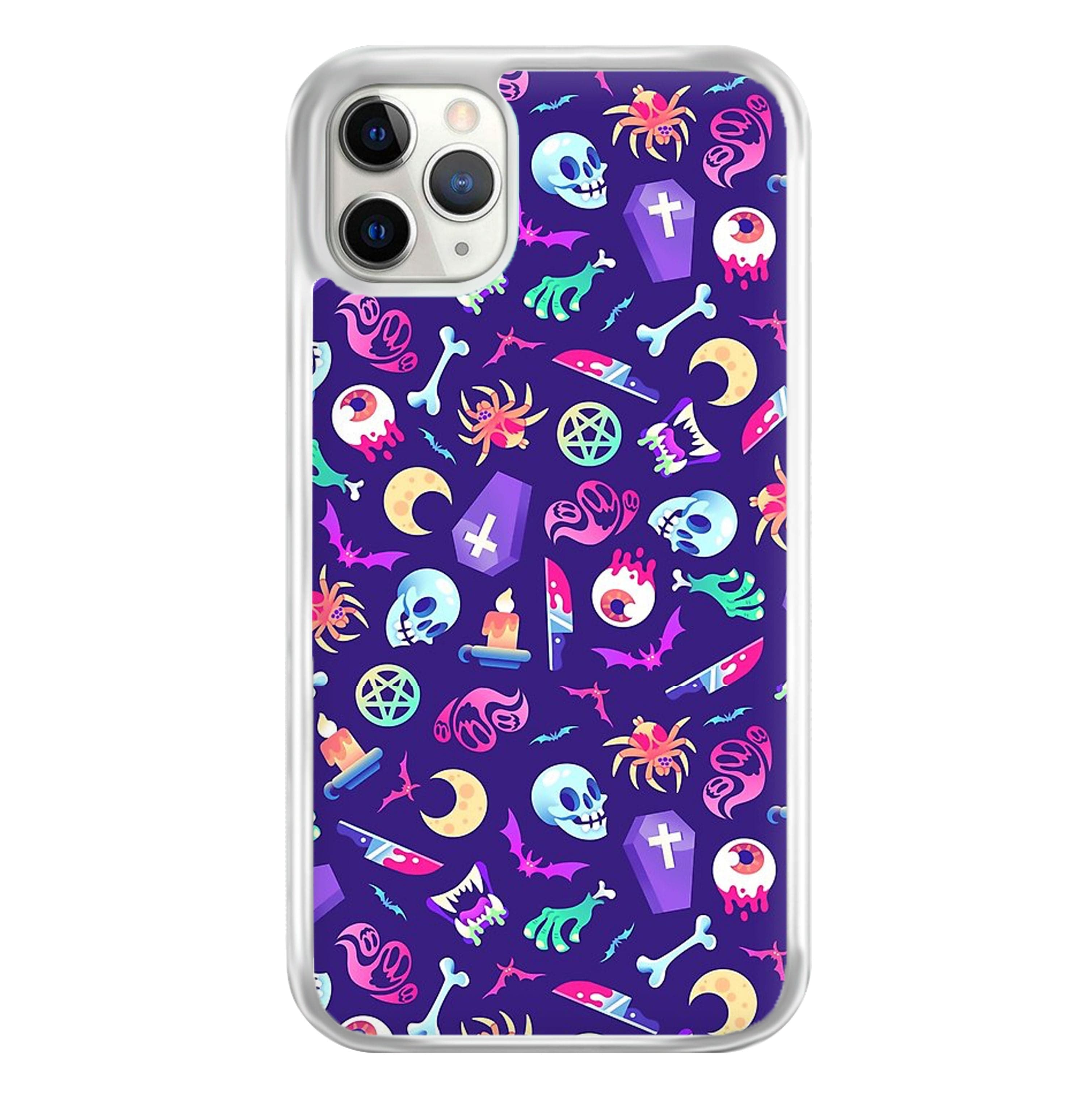 Horroriffic Halloween Pattern Phone Case