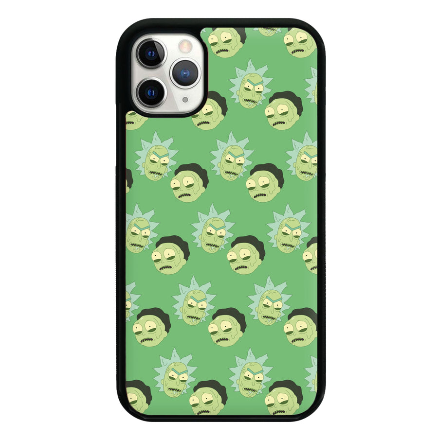 Rick And Morty Pattern Phone Case