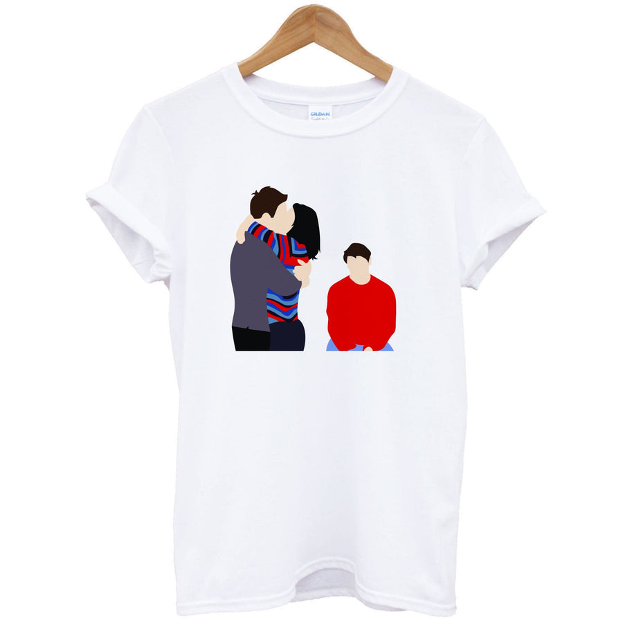 Just Kissing - Friends T-Shirt
