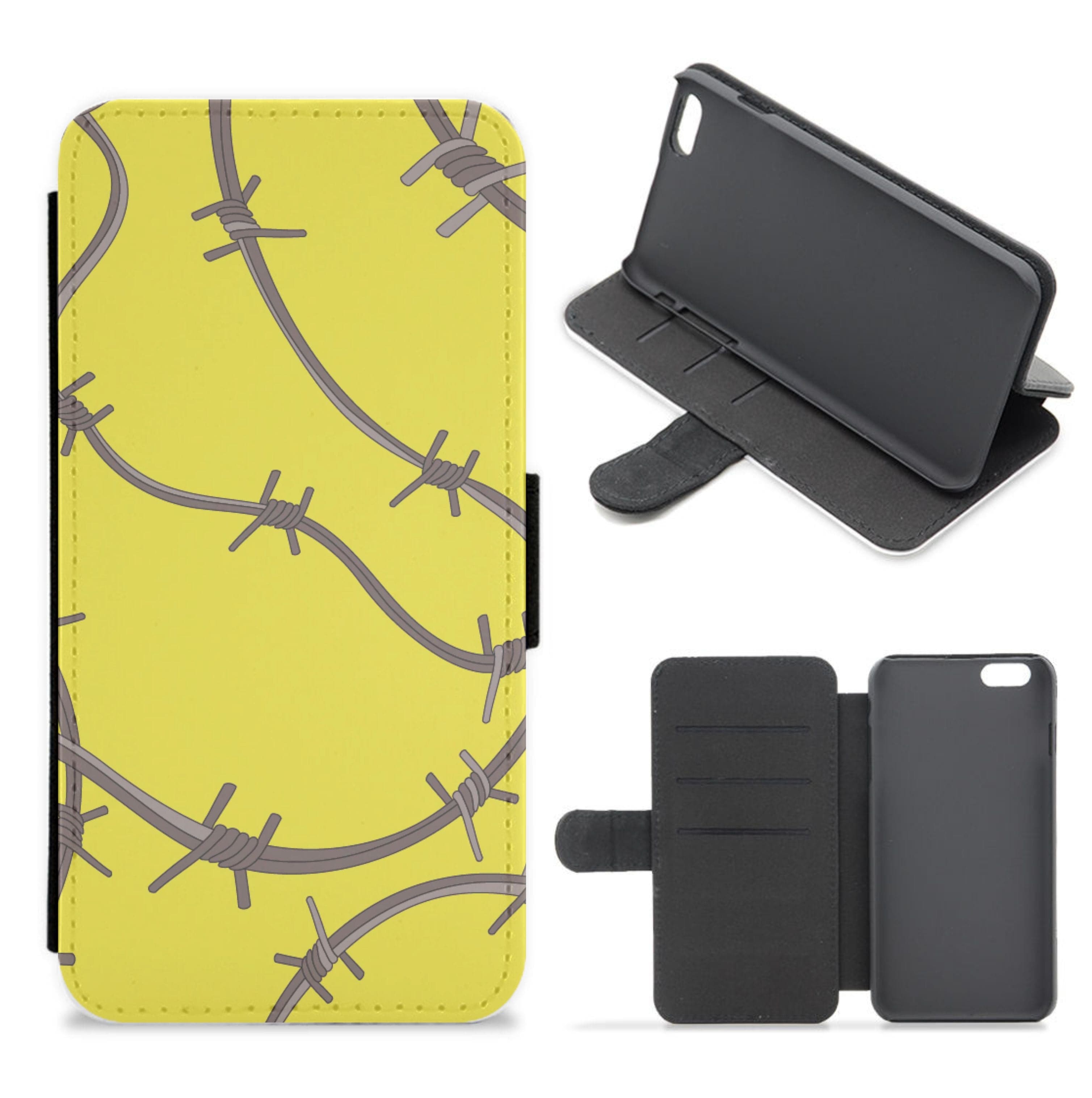 Barbed Wire - Post Flip / Wallet Phone Case