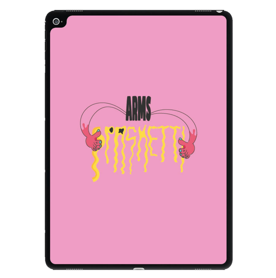 Arms Spaghetti - Pink iPad Case