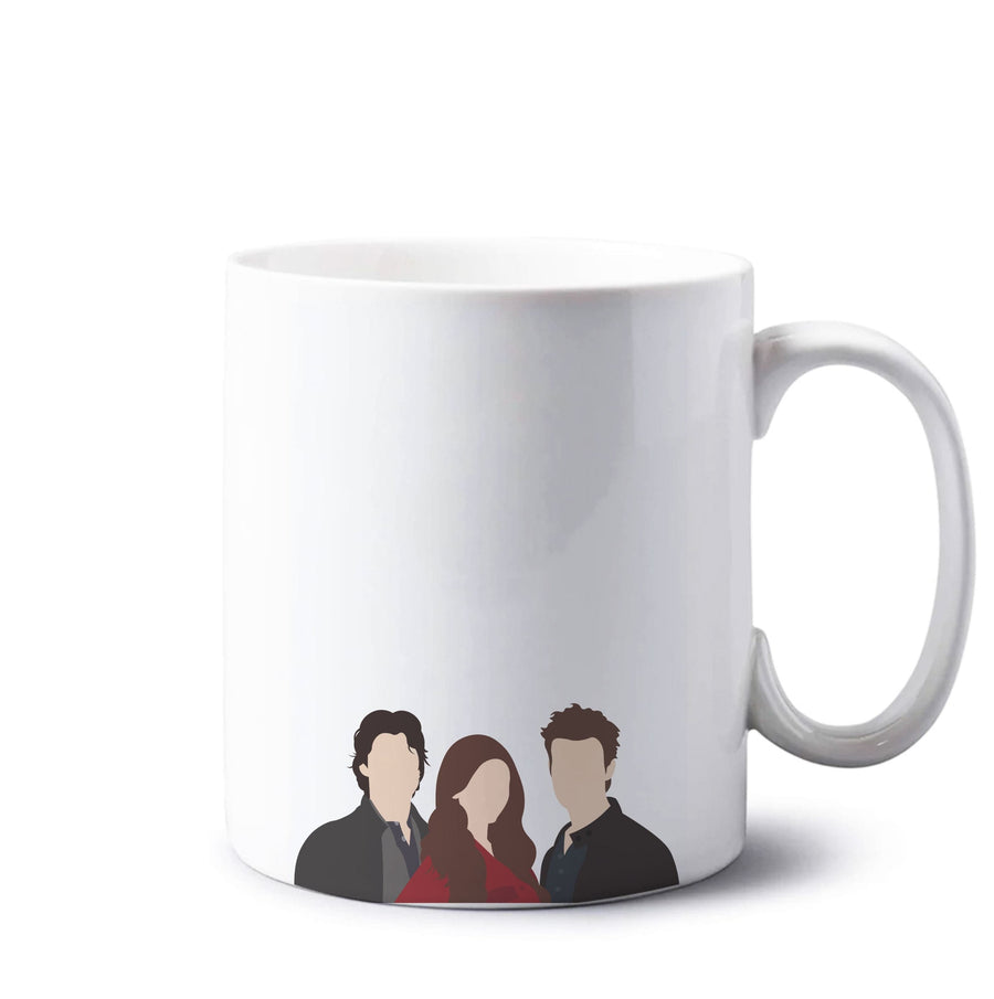 Elena, Damon And Stefan - Vampire Diaries Mug