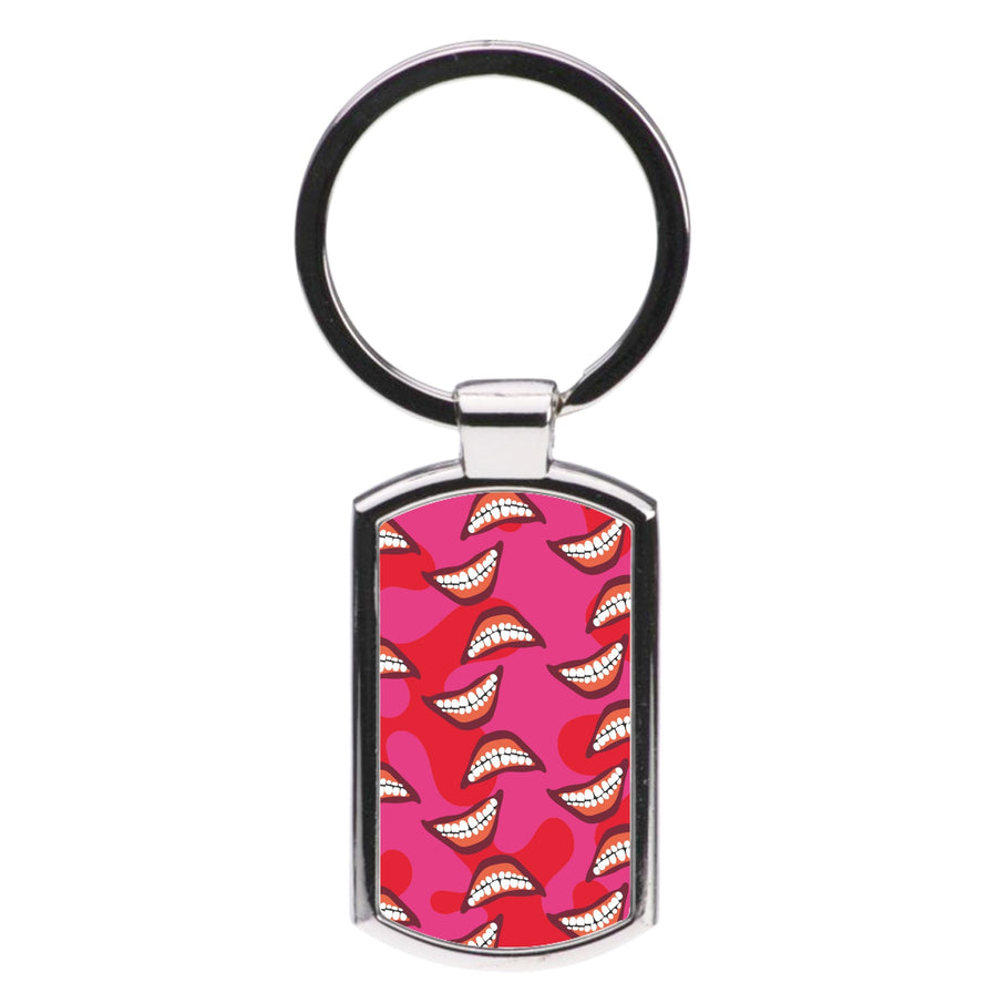Mouth Pattern - American Horror Story Luxury Keyring