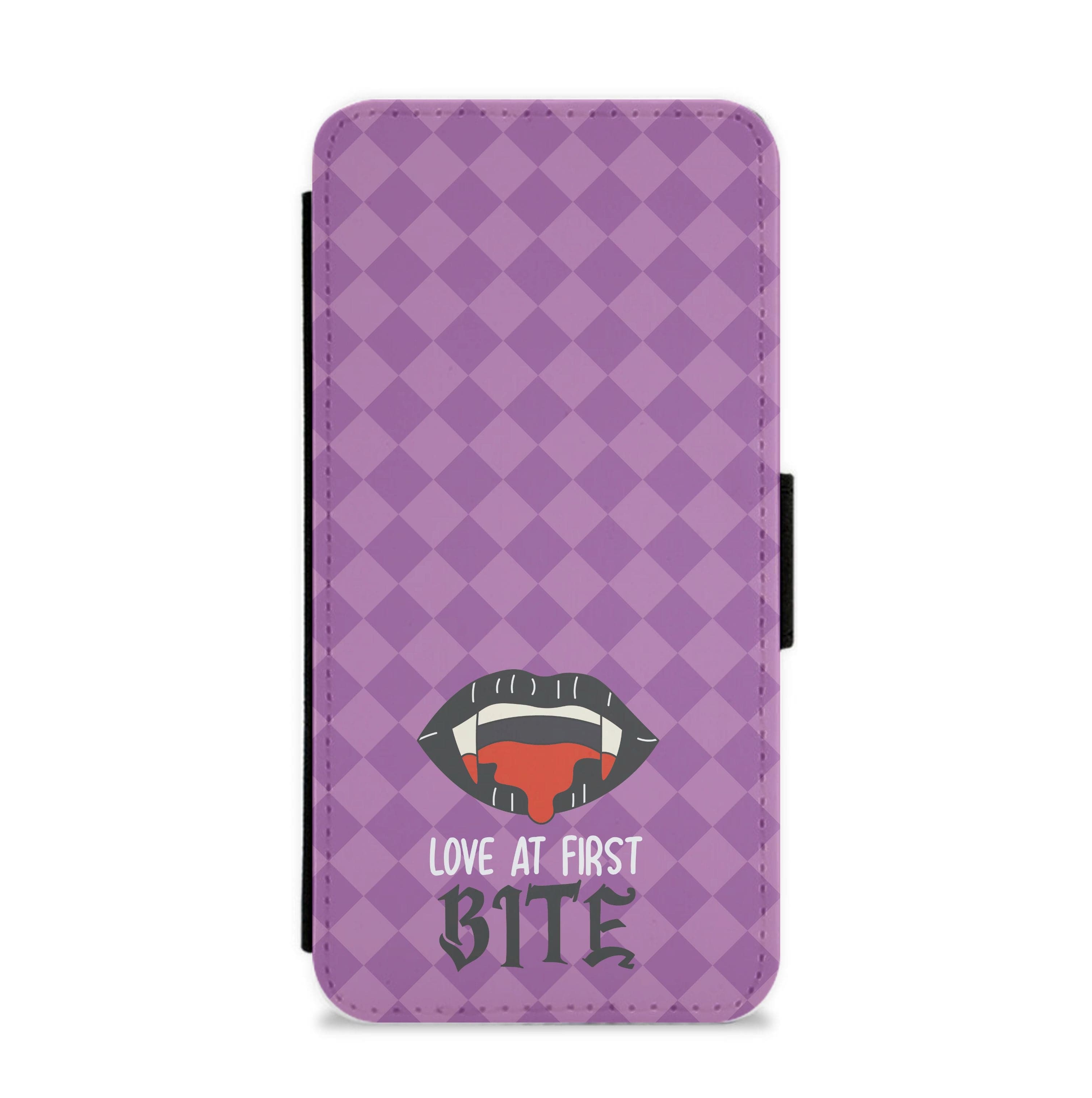 Love At First Bite - VD Flip / Wallet Phone Case