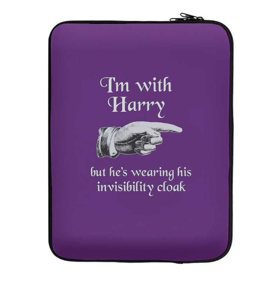 I'm With Harry - Harry Potter Laptop Sleeve