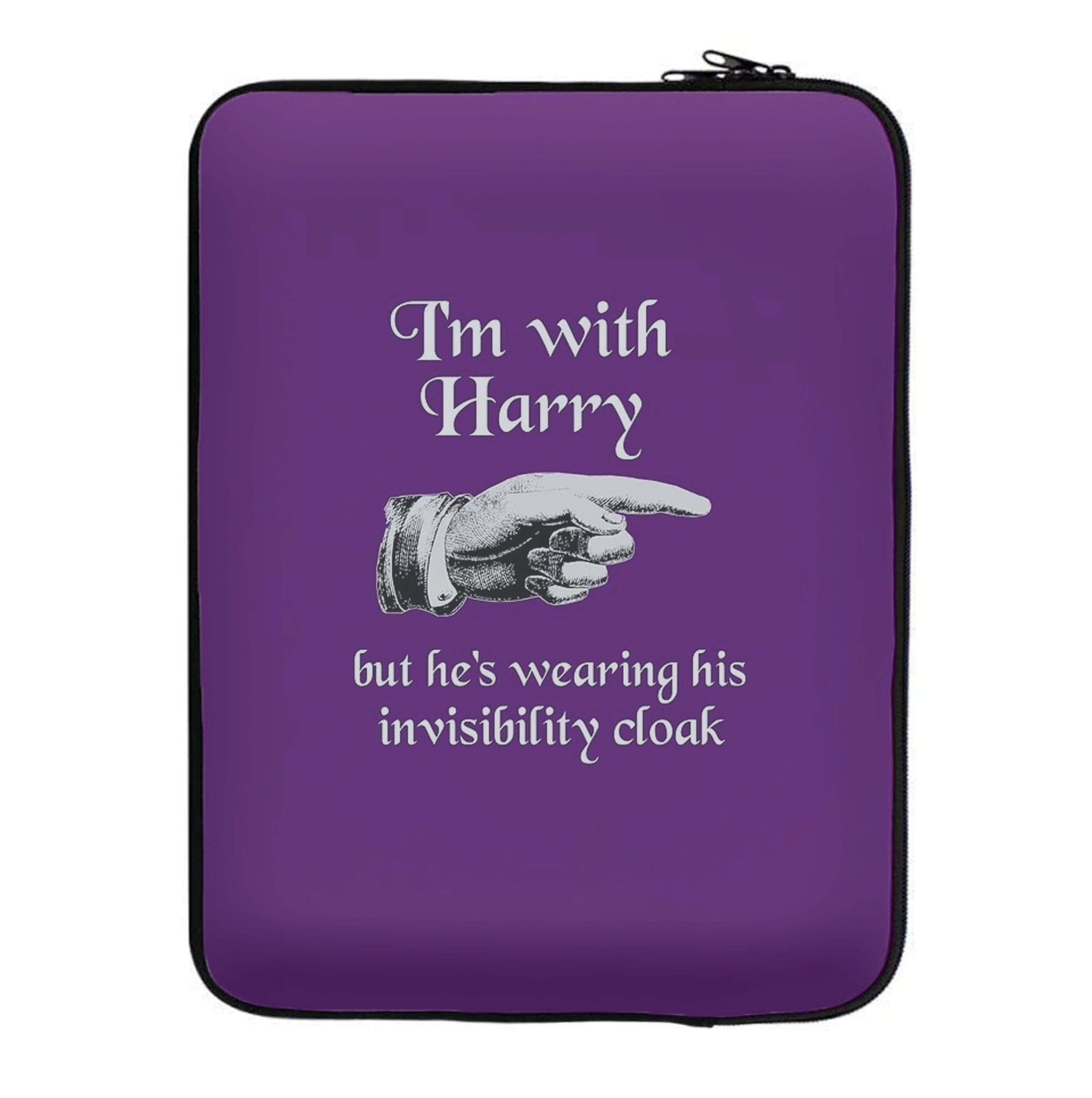 I'm With Harry Laptop Sleeve