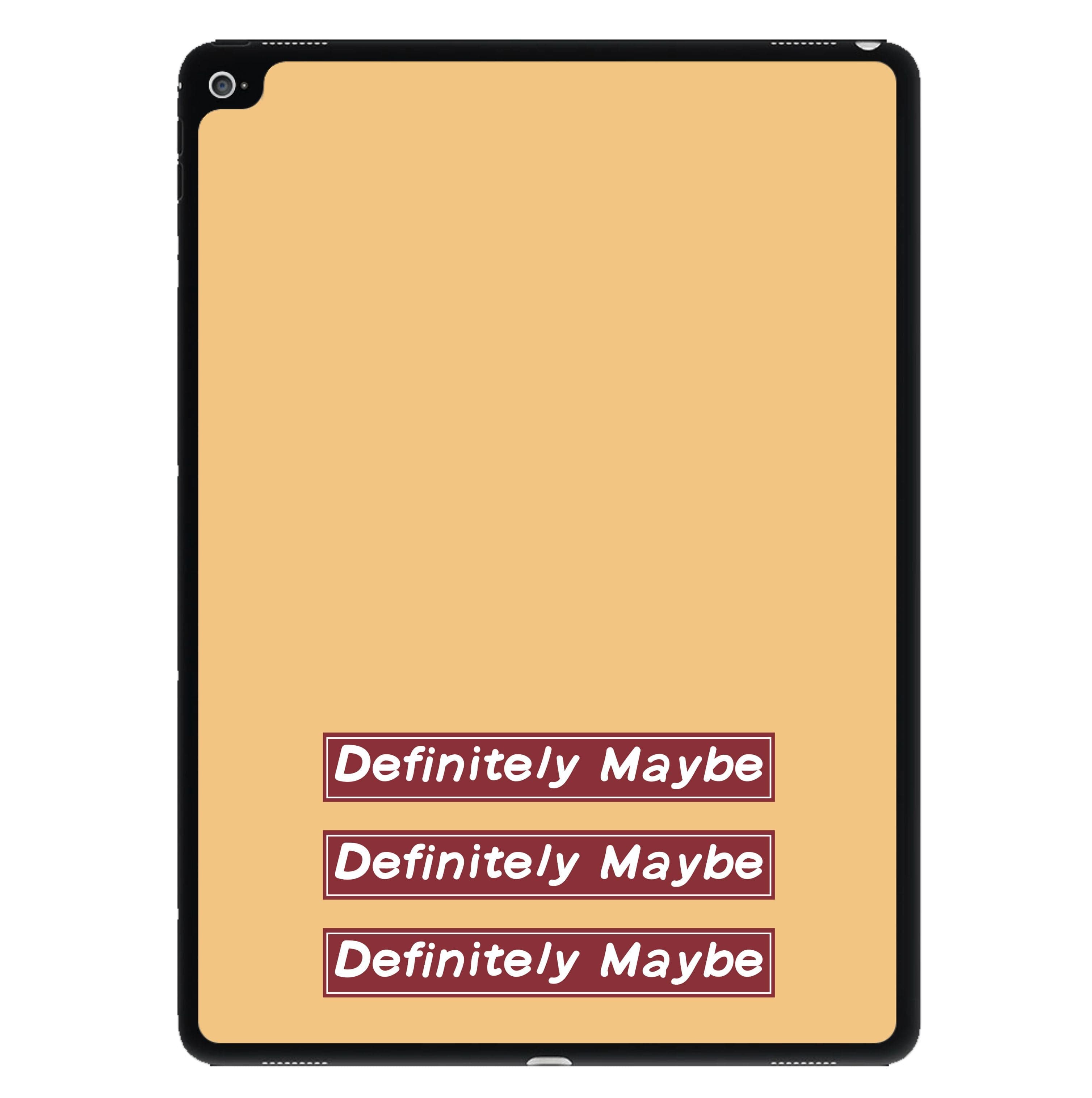 Definitely Maybe iPad Case