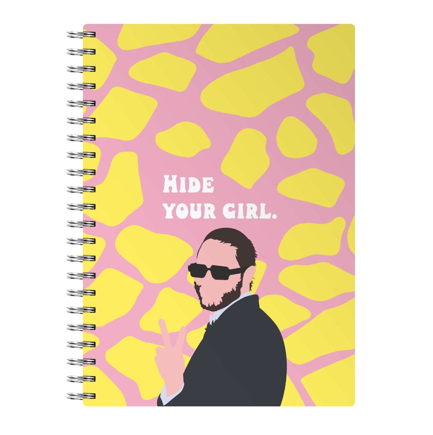 Hide Your Girl Notebook