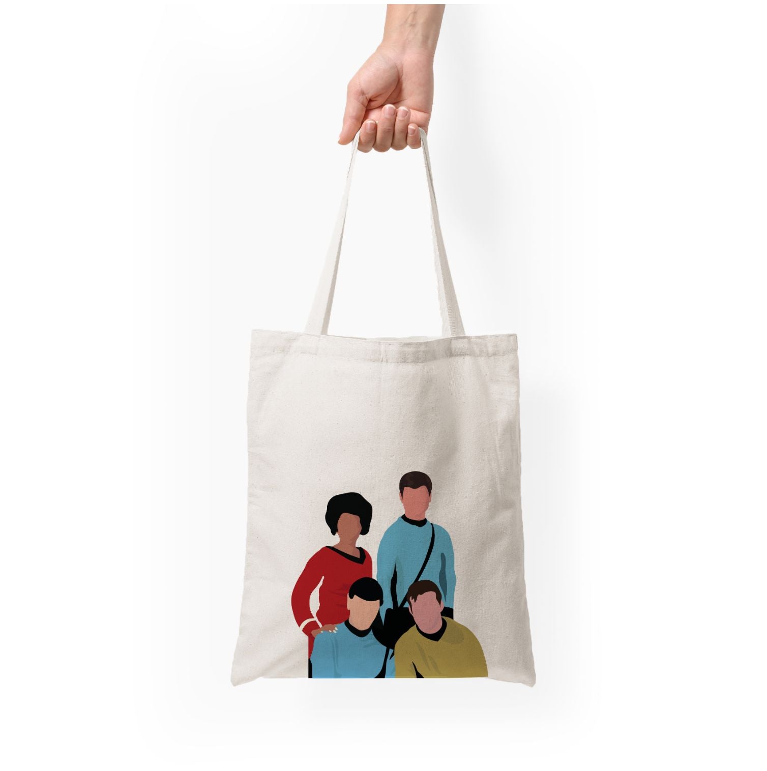 Characters Tote Bag