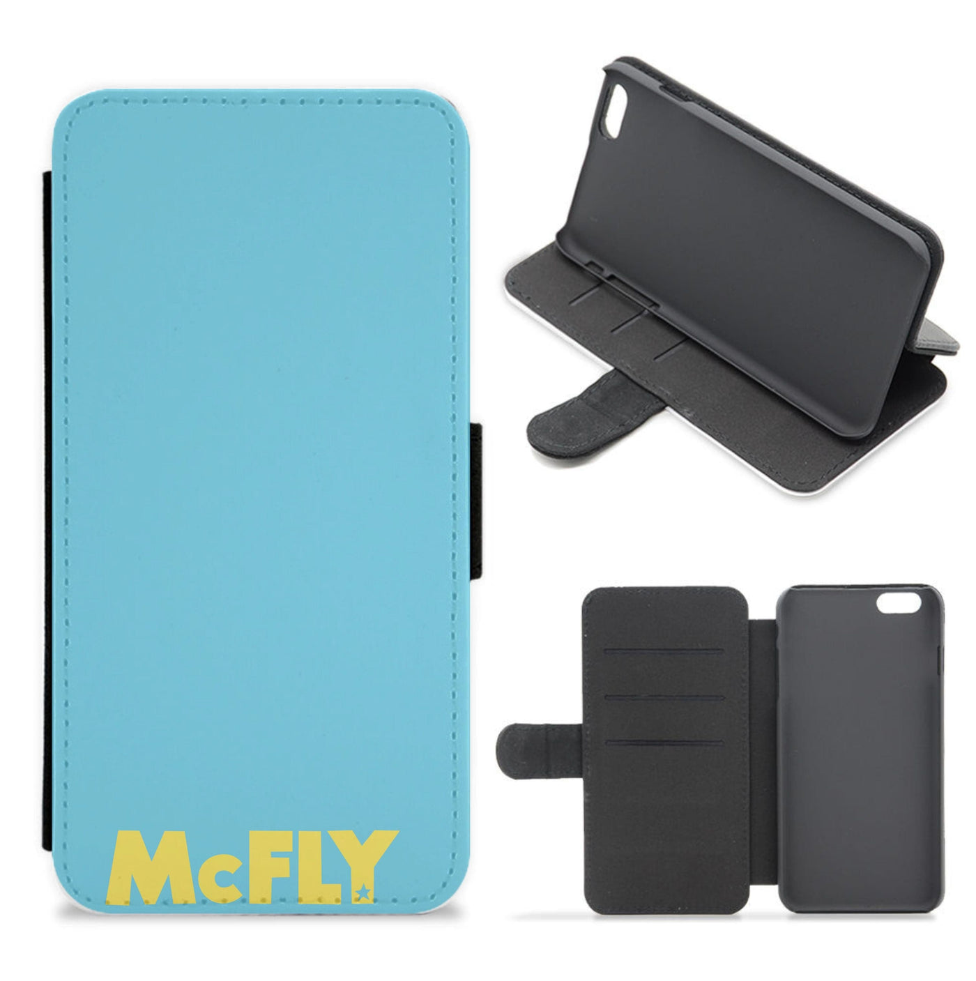 Blue And Yelllow - McFly Flip / Wallet Phone Case