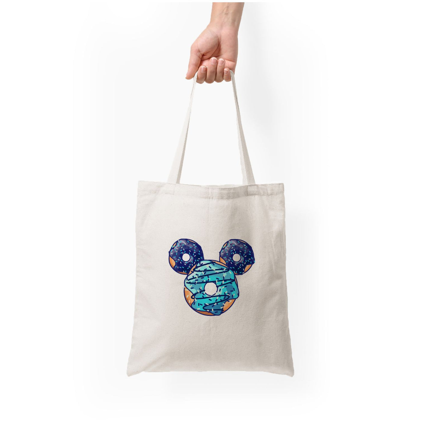 Mickey Mouse Doughnuts Tote Bag