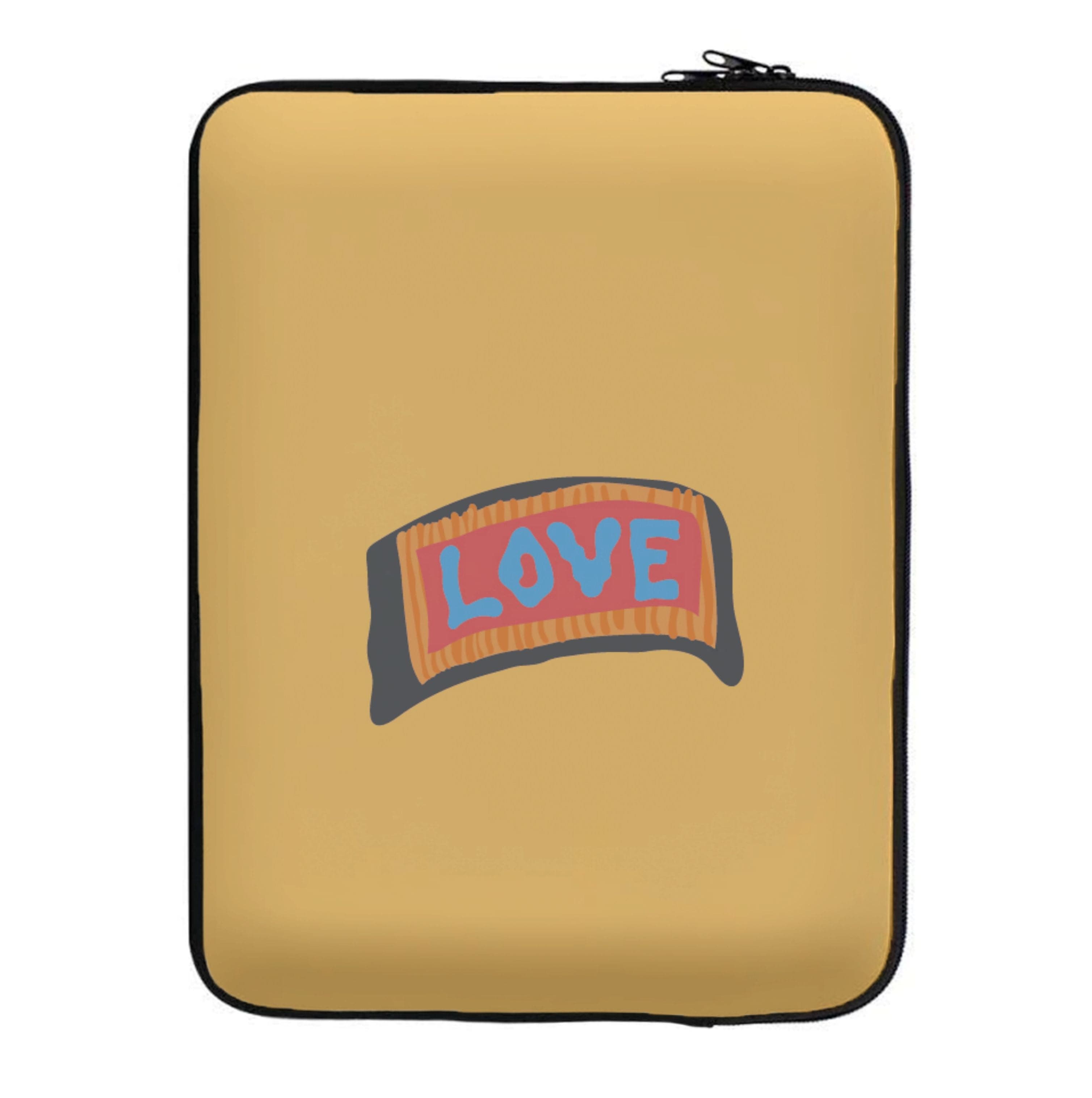 Orange Love - Peep Laptop Sleeve