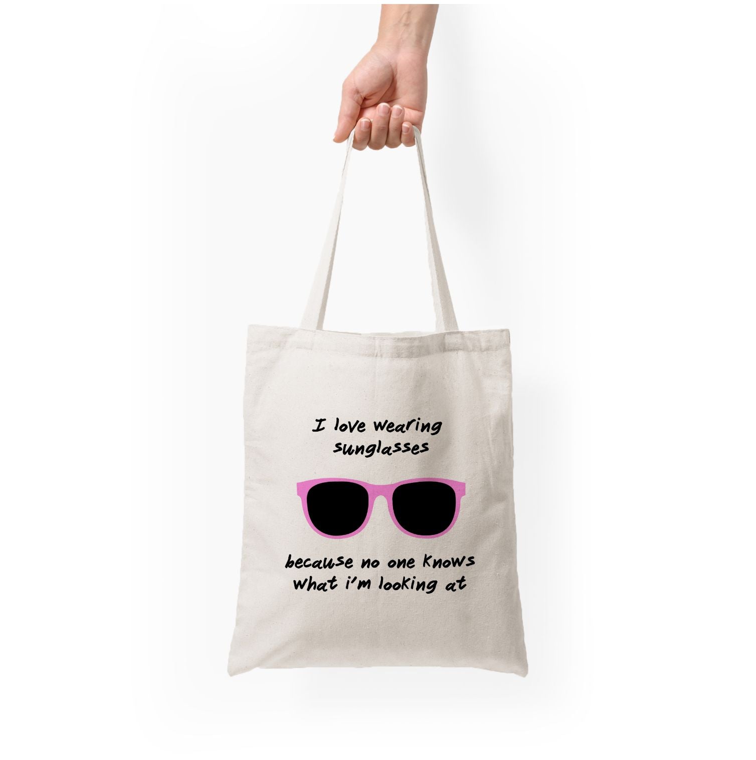 I Love Wearing Sunglasses - Summer Tote Bag