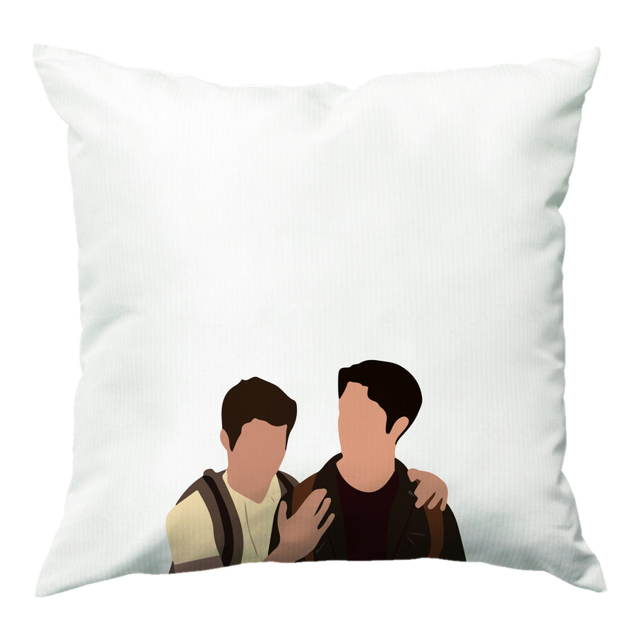 Scott and Stiles - Teen Wolf  Cushion