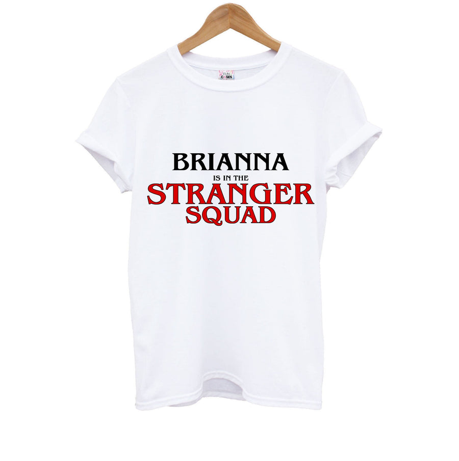 Stranger Squad - Personalised Stranger Things Kids T-Shirt