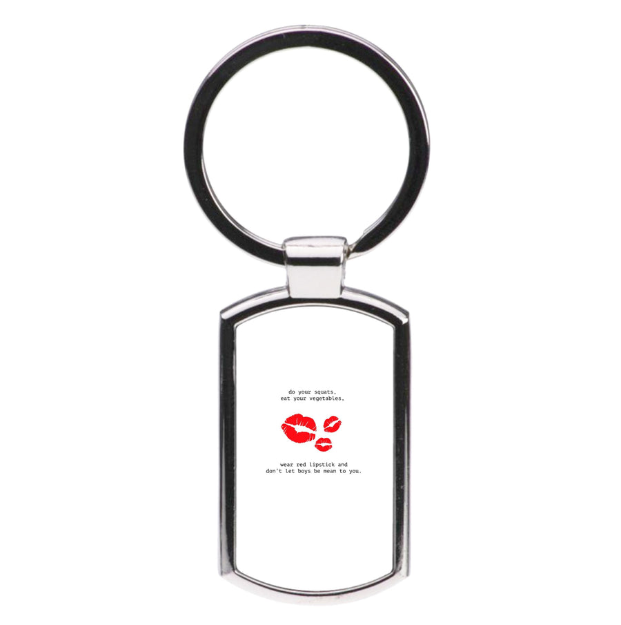 Do your squats - Kendall Jenner Luxury Keyring