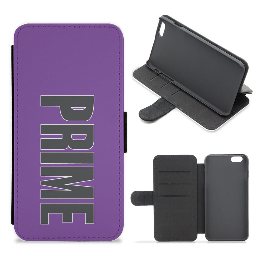 Prime - Purple Flip / Wallet Phone Case