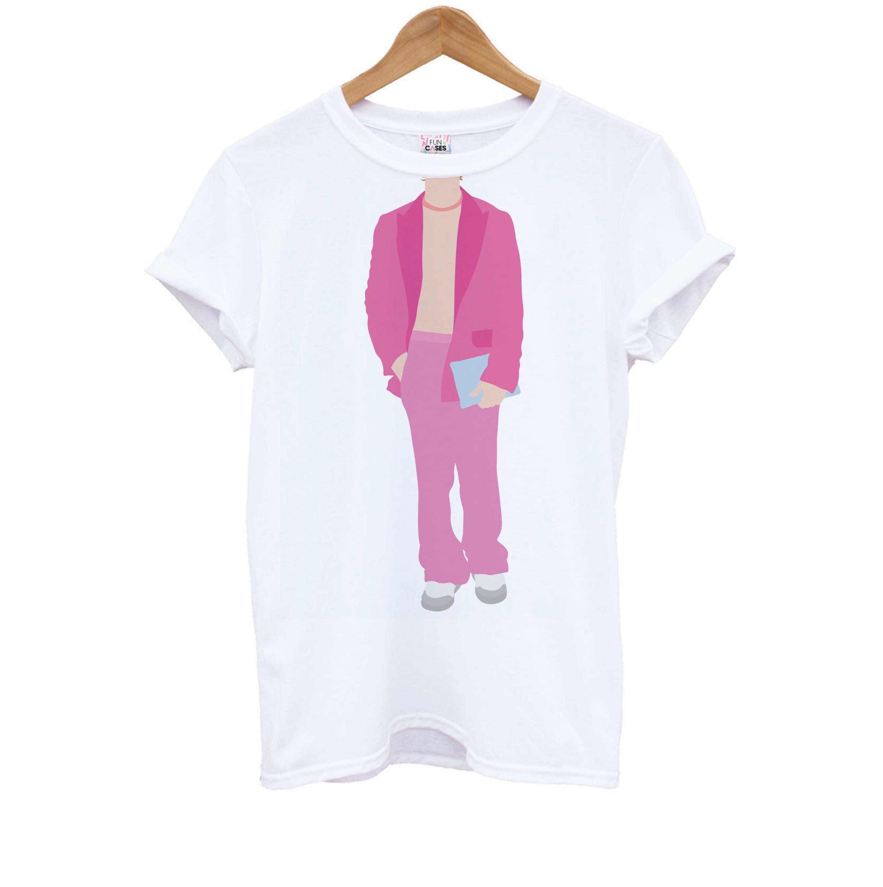 Pink Suit- Vinnie Kids T-Shirt